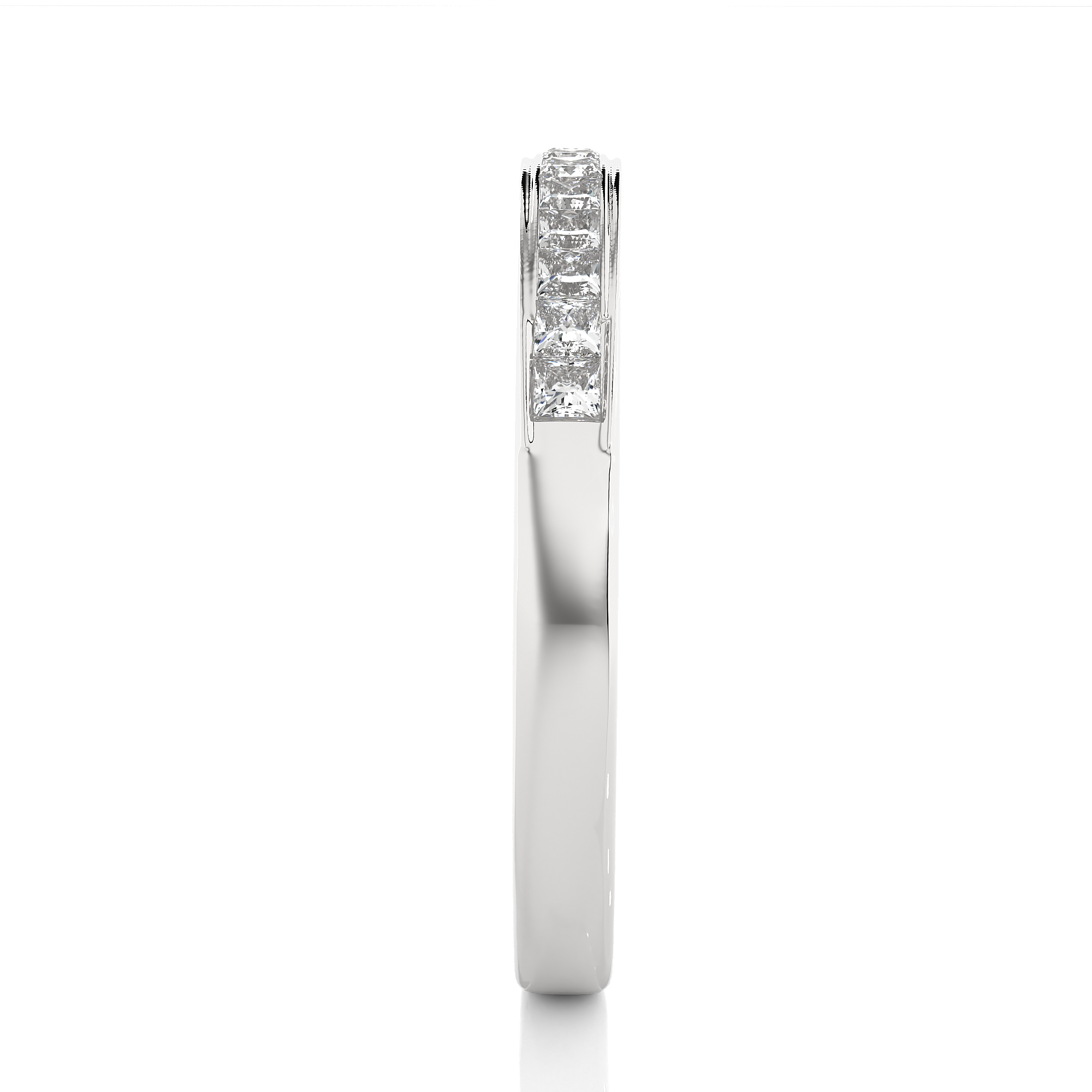 0.32 Carat SI Color VS1 Clarity Diamond Studded Natural Diamond Ring.