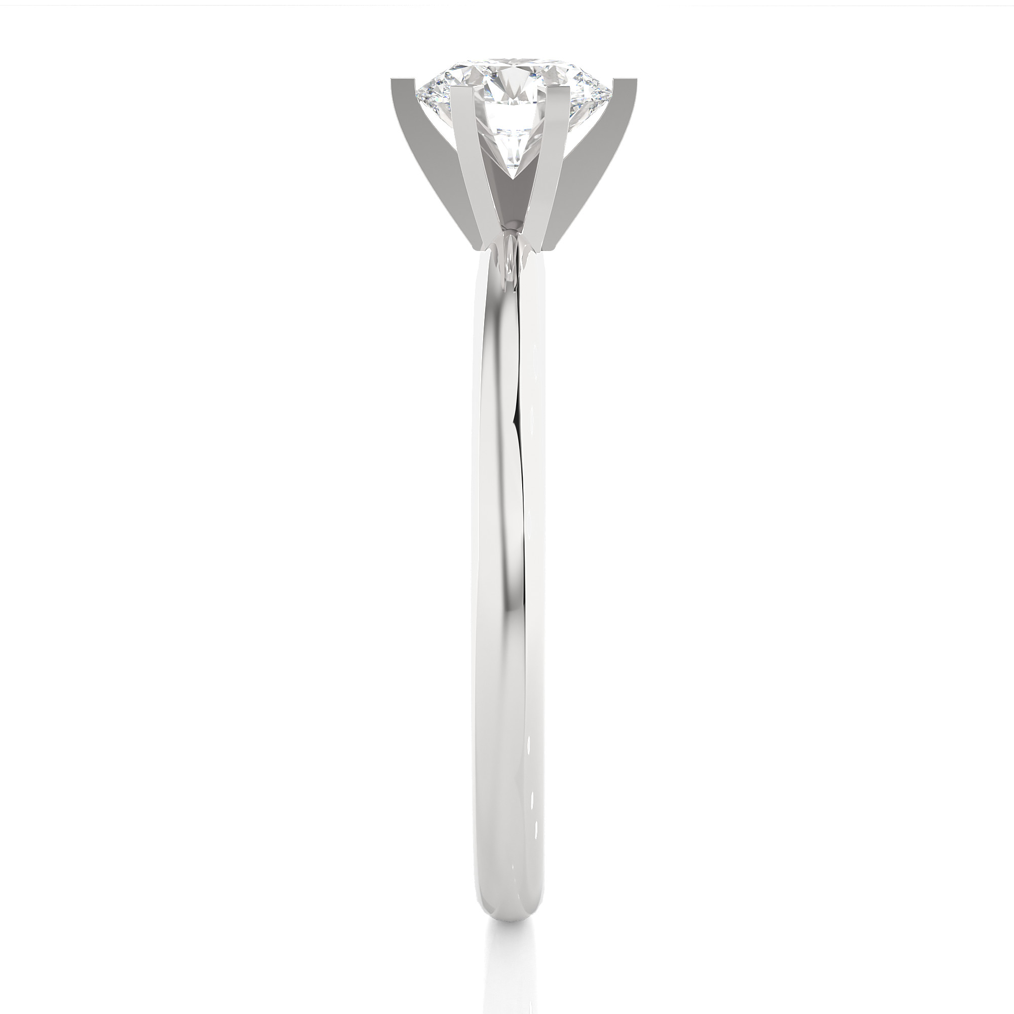 1.18 Carat I Color VS1 Clarity Diamond Studded Natural Diamond Ring.