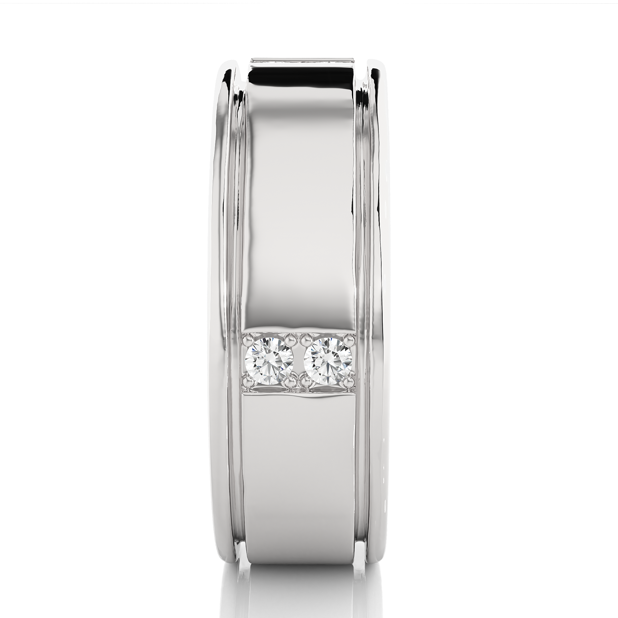 0.28 Carat IJ Color VS1 Clarity Diamond Studded Natural Diamond Ring.