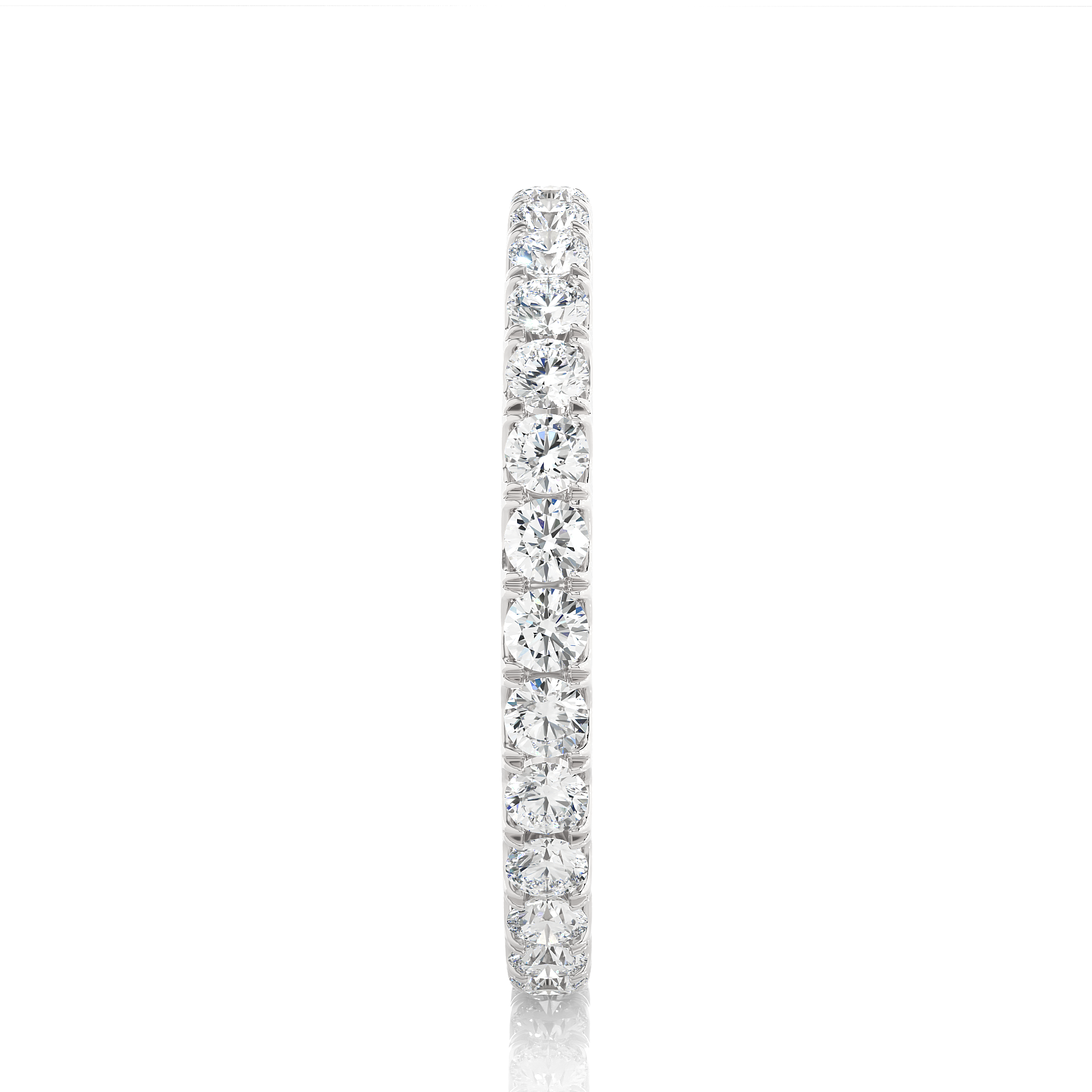 1.04 Carat H Color VS1 Clarity Diamond Studded Natural Diamond Ring.