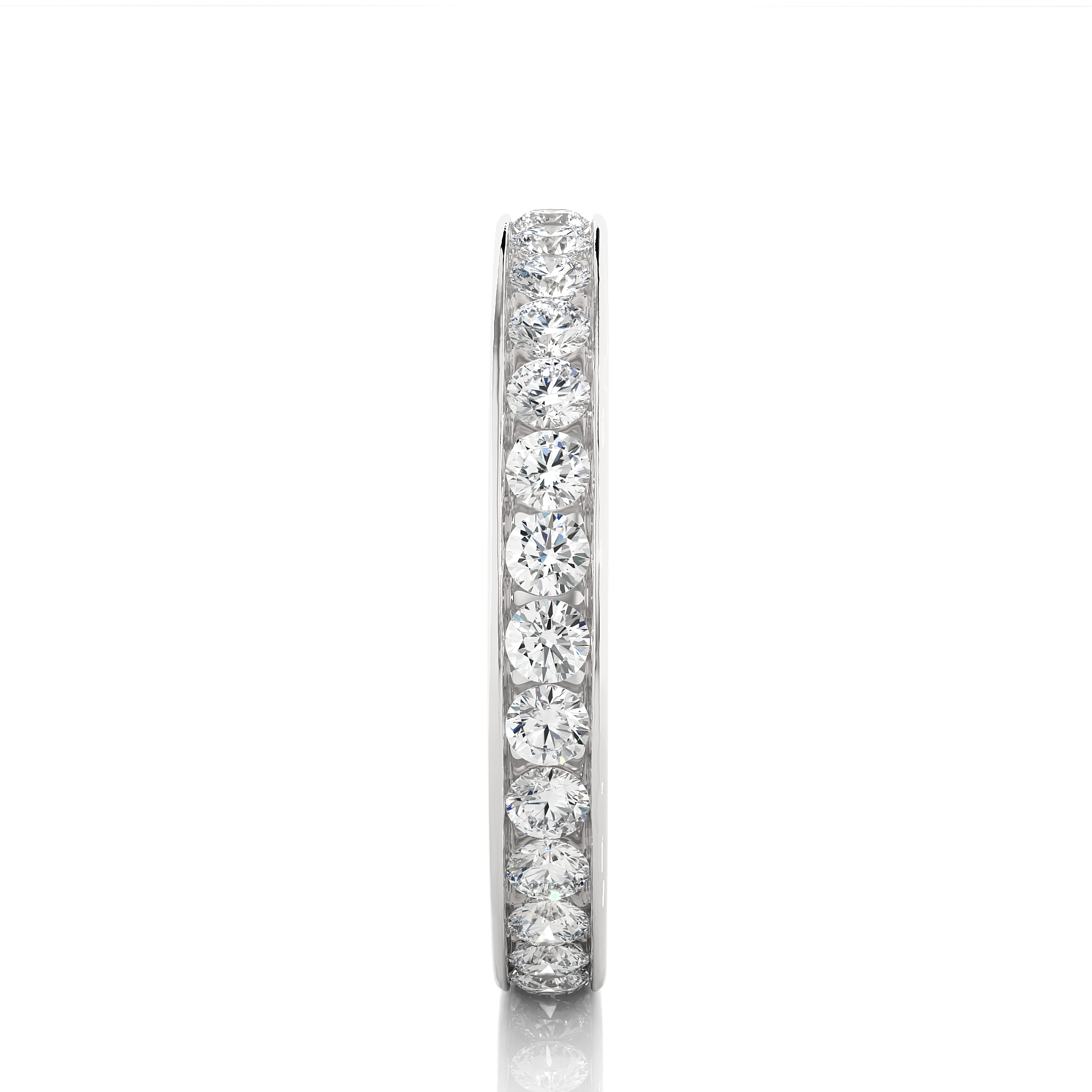 1.04 Carat H Color VS1 Clarity Diamond Studded Natural Diamond Ring.