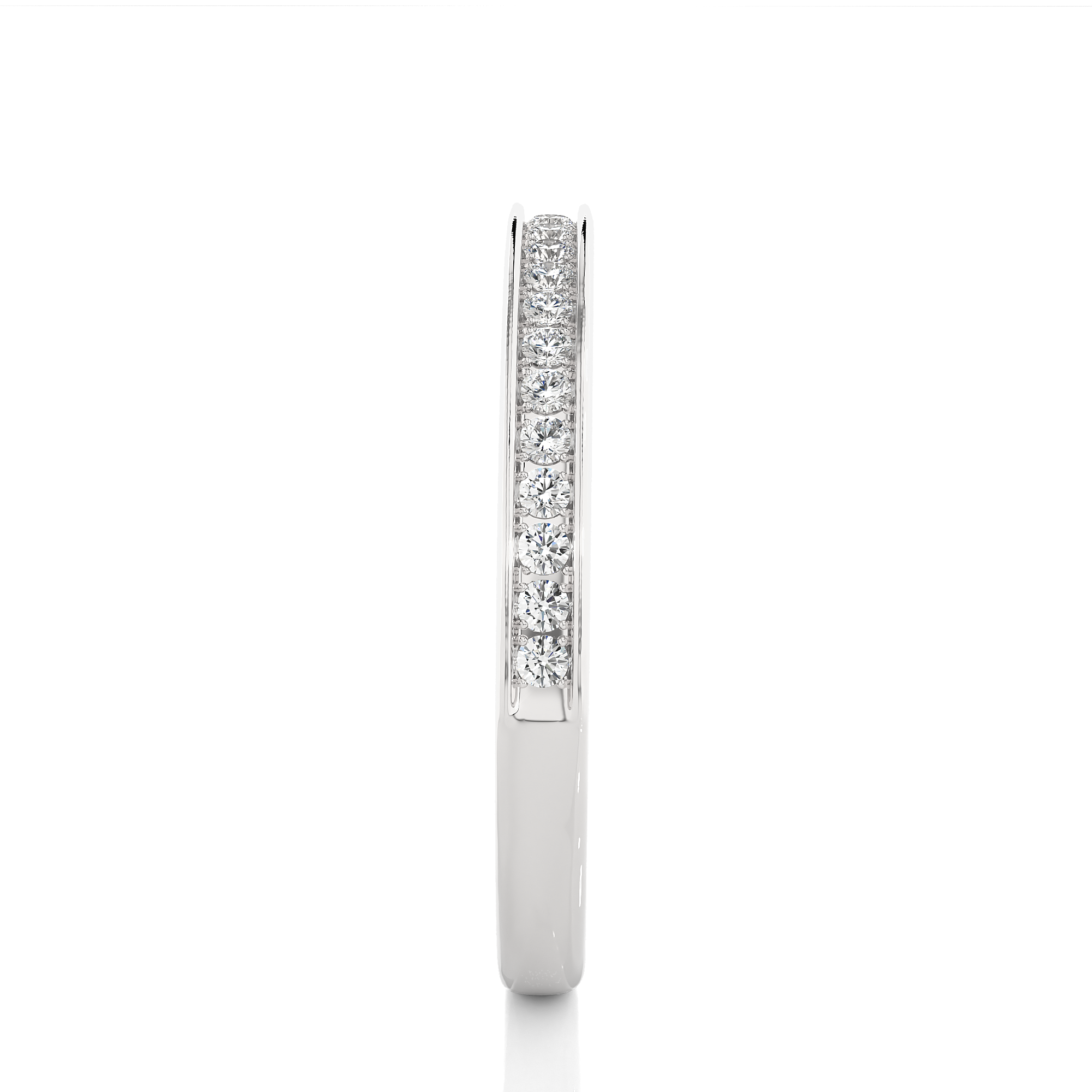 0.19 Carat H Color VS1 Clarity Diamond Studded Natural Diamond Ring.