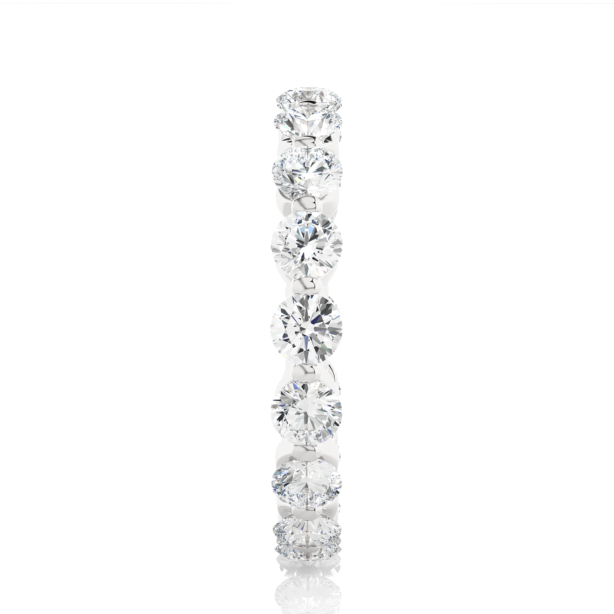 2.01 Carat H Color VS1 Clarity Diamond Studded Natural Diamond Ring.