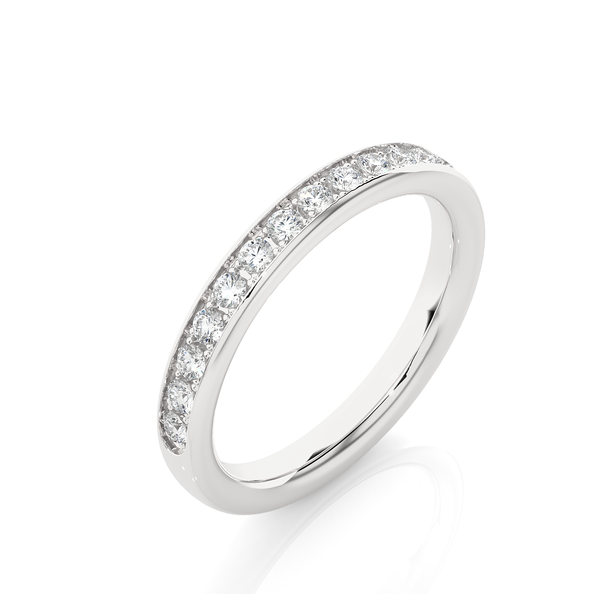 0.35 Carat G Color VS1 Clarity Diamond Studded Natural Diamond Ring.