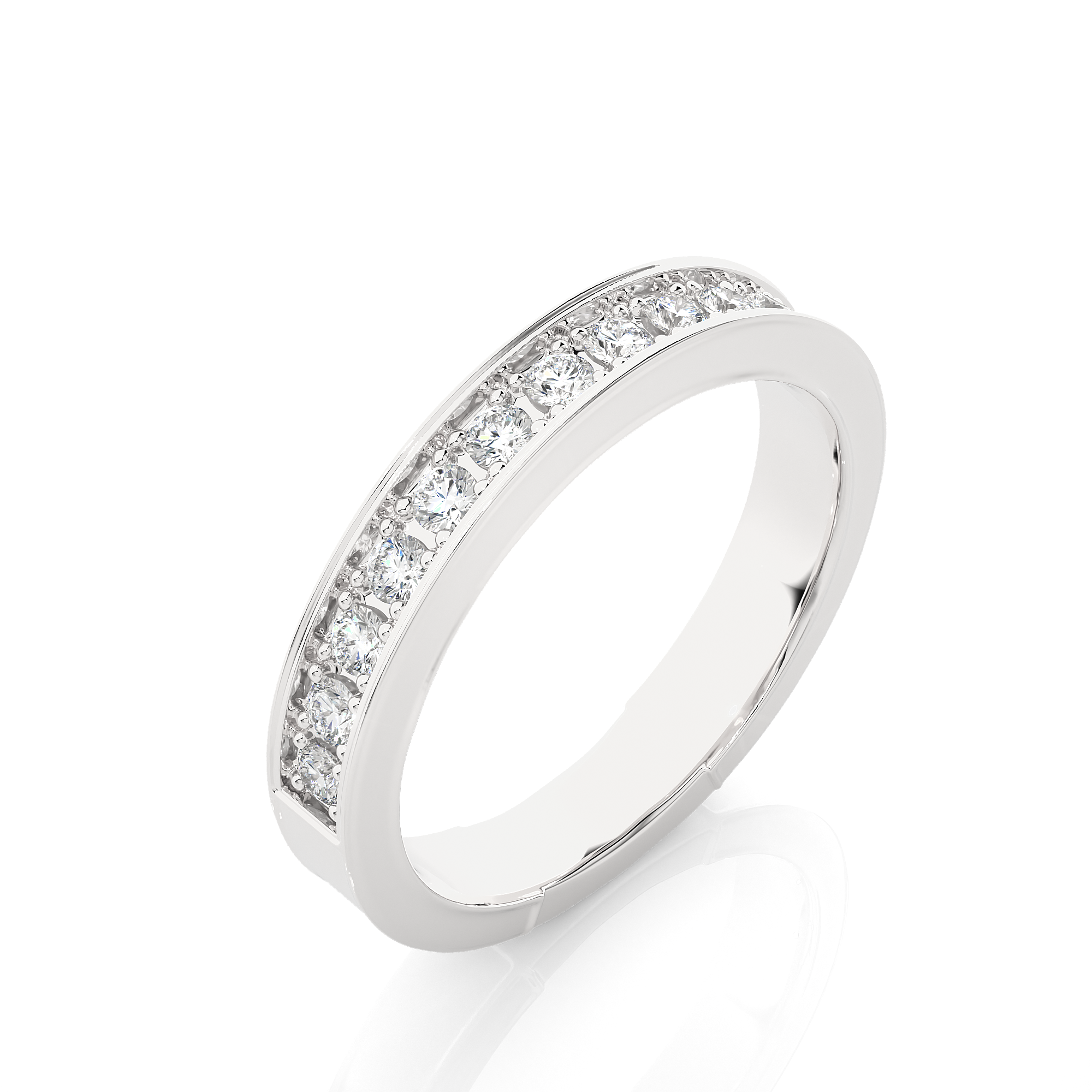 0.49 Carat G Color VS1 Clarity Diamond Studded Natural Diamond Ring.