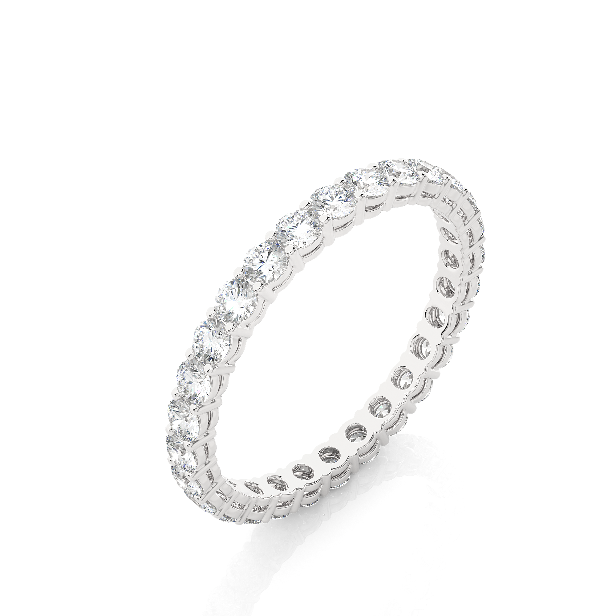 1.12 Carat G Color VS1 Clarity Diamond Studded Natural Diamond Ring.