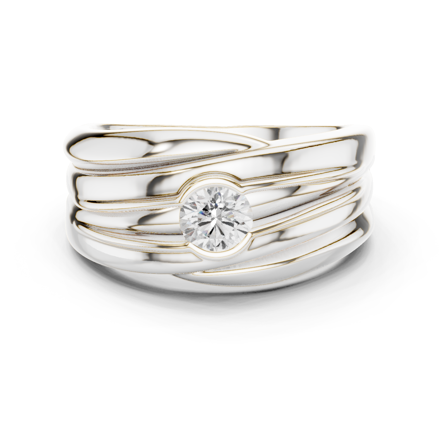 Natural Diamond Men’s Ring – 0.47ct EF/VS Premier Class