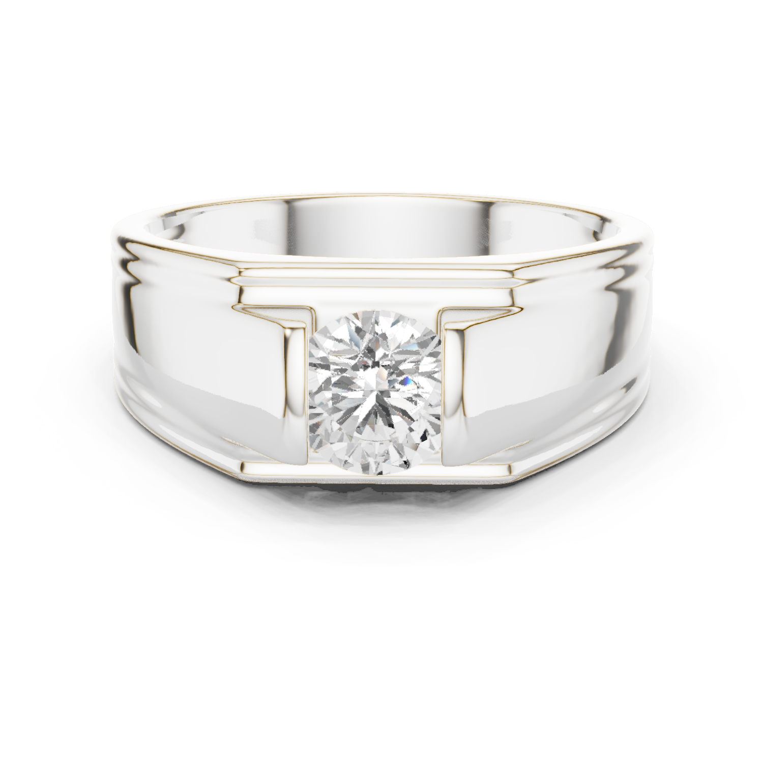 Natural Diamond Men’s Ring – 0.70ct H/VS1 Signature Luxury Edition