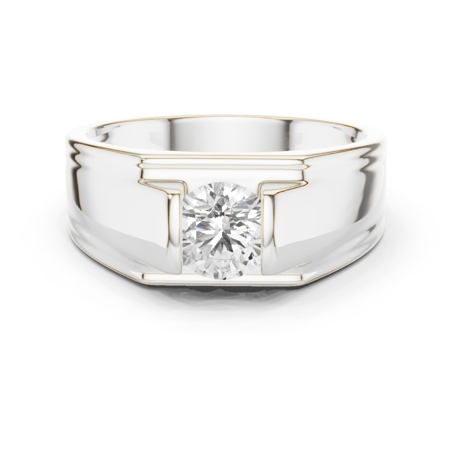 Natural Diamond Men’s Ring – 1.00ct H/VS1 Royal Prestige