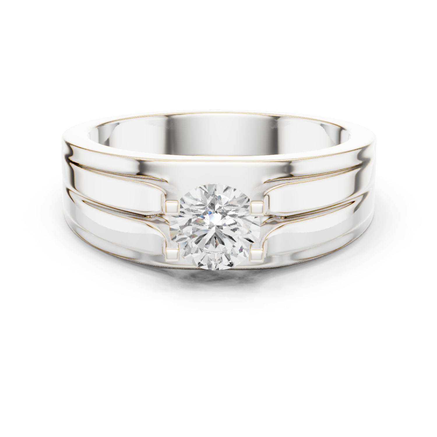 Natural Diamond Men’s Ring – 0.75ct J/VS1 Majestic Elite Series