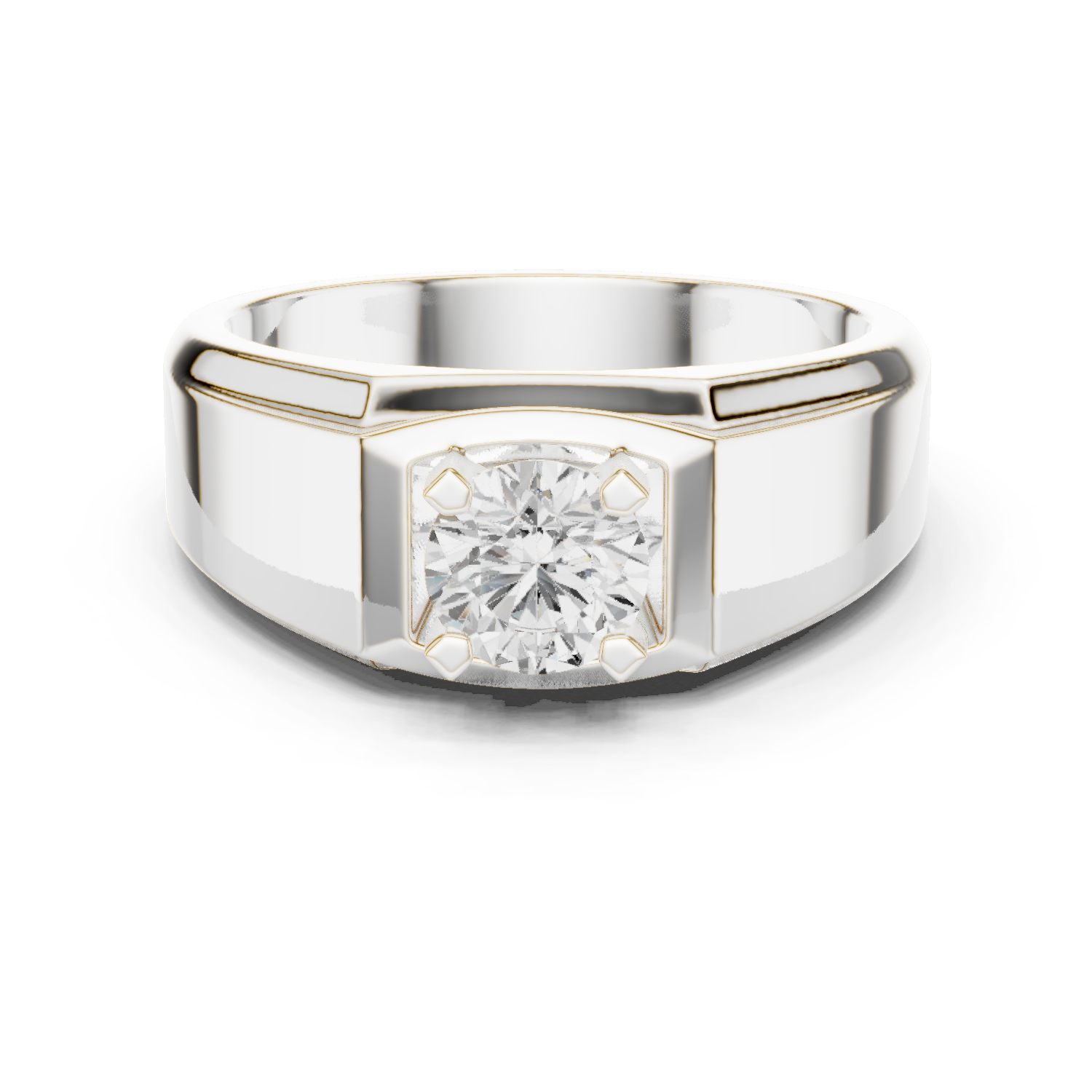 Natural Diamond Men’s Ring – 0.75ct I/VS1 Royal Signature Edition