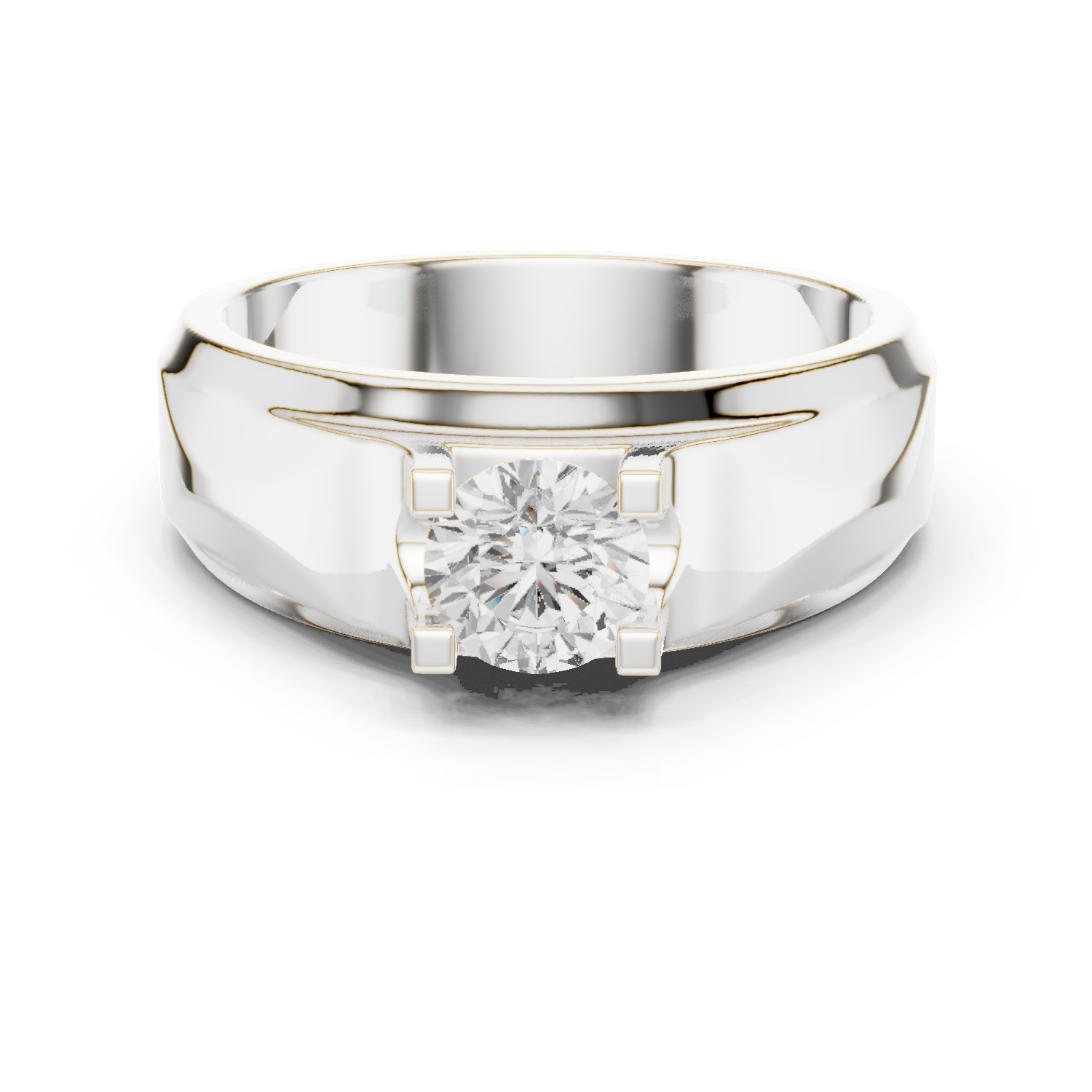 Natural Diamond Men’s Ring – 0.75ct H/VS1 Signature Royal Edition