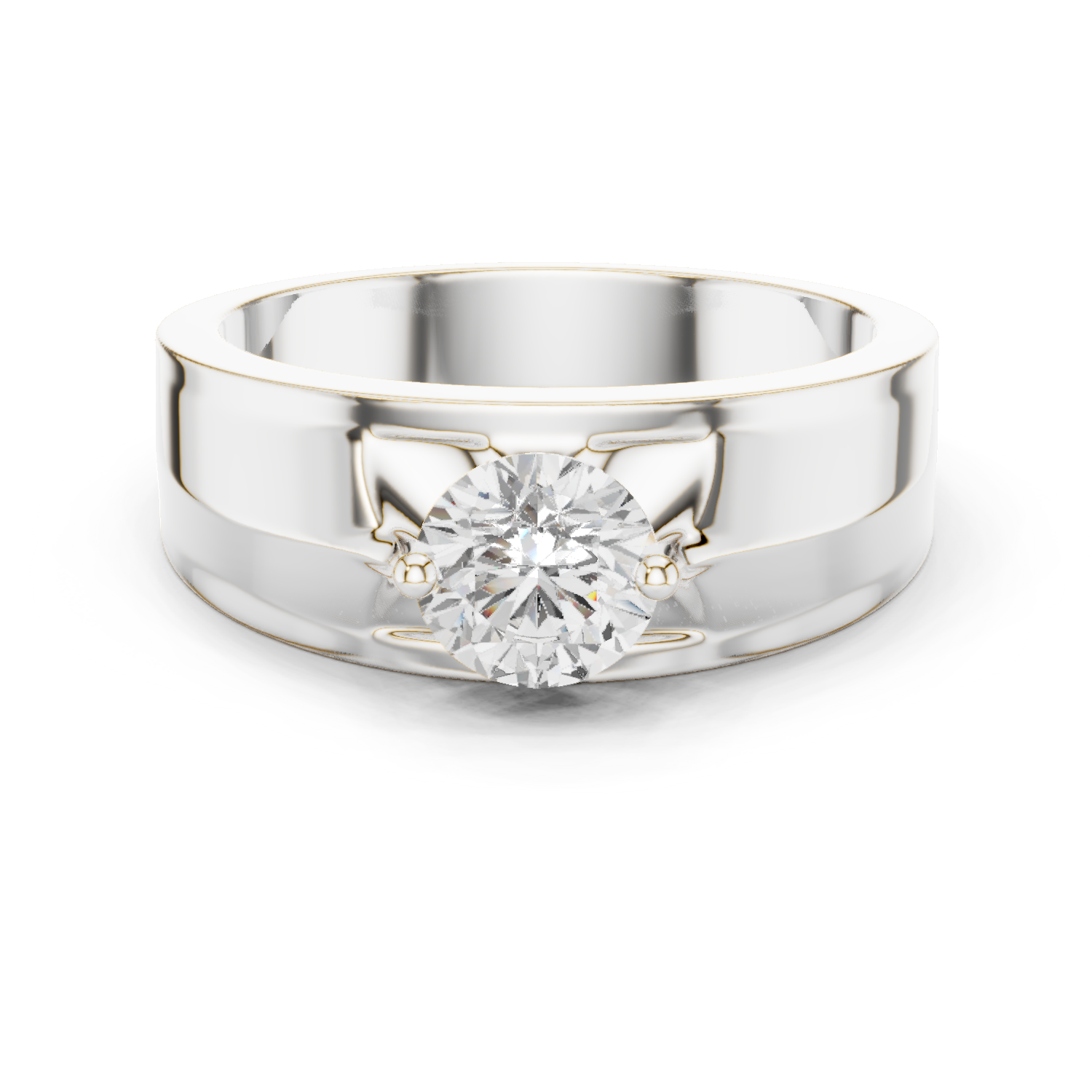 Natural Diamond Men’s Ring – 0.85ct I/VS1 Royal Masterpiece