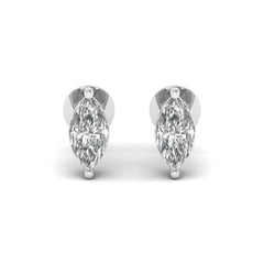 14K Gold Studded TW 1.5 Carat F Color VS1 Clarity Lab Grown Diamond Studs