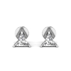 14K Gold Studded TW 1.4 Carat D Color VS1 Clarity Lab Grown Diamond Studs