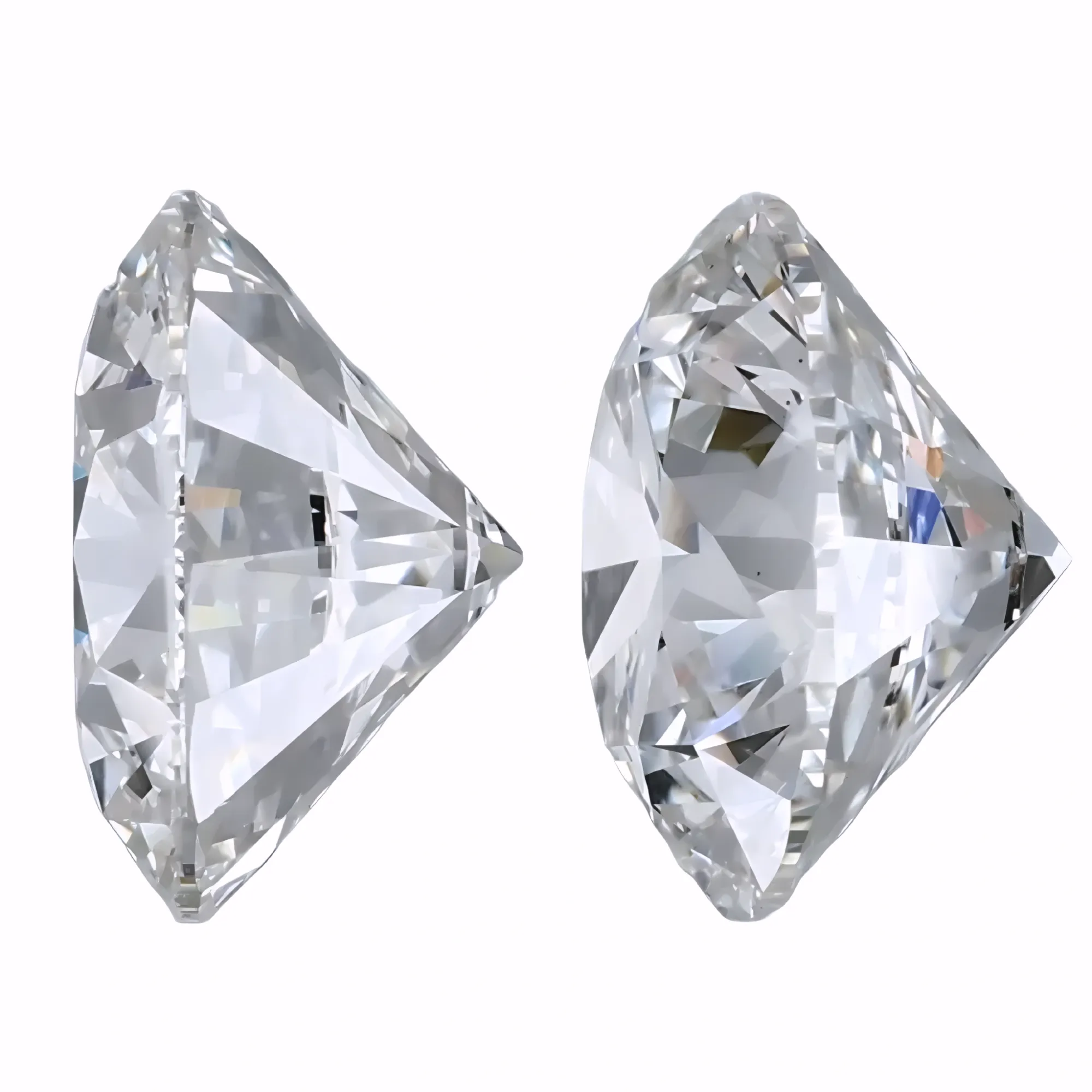Solitairekart 3+3Carat F Color, VS1 Clarity Combo Lab Grown Diamond For Studs