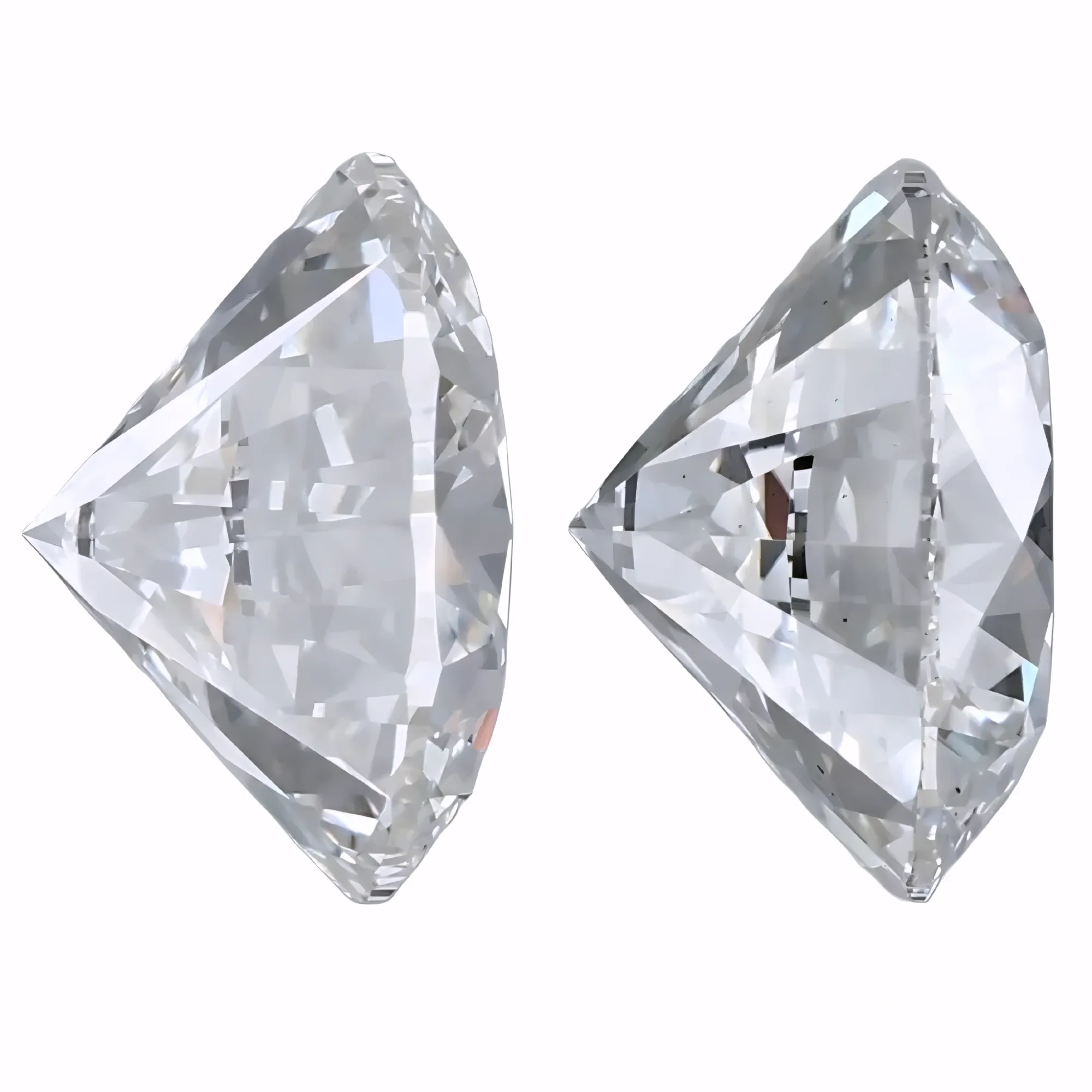 Solitairekart 3+3Carat F Color, VS1 Clarity Combo Lab Grown Diamond For Studs