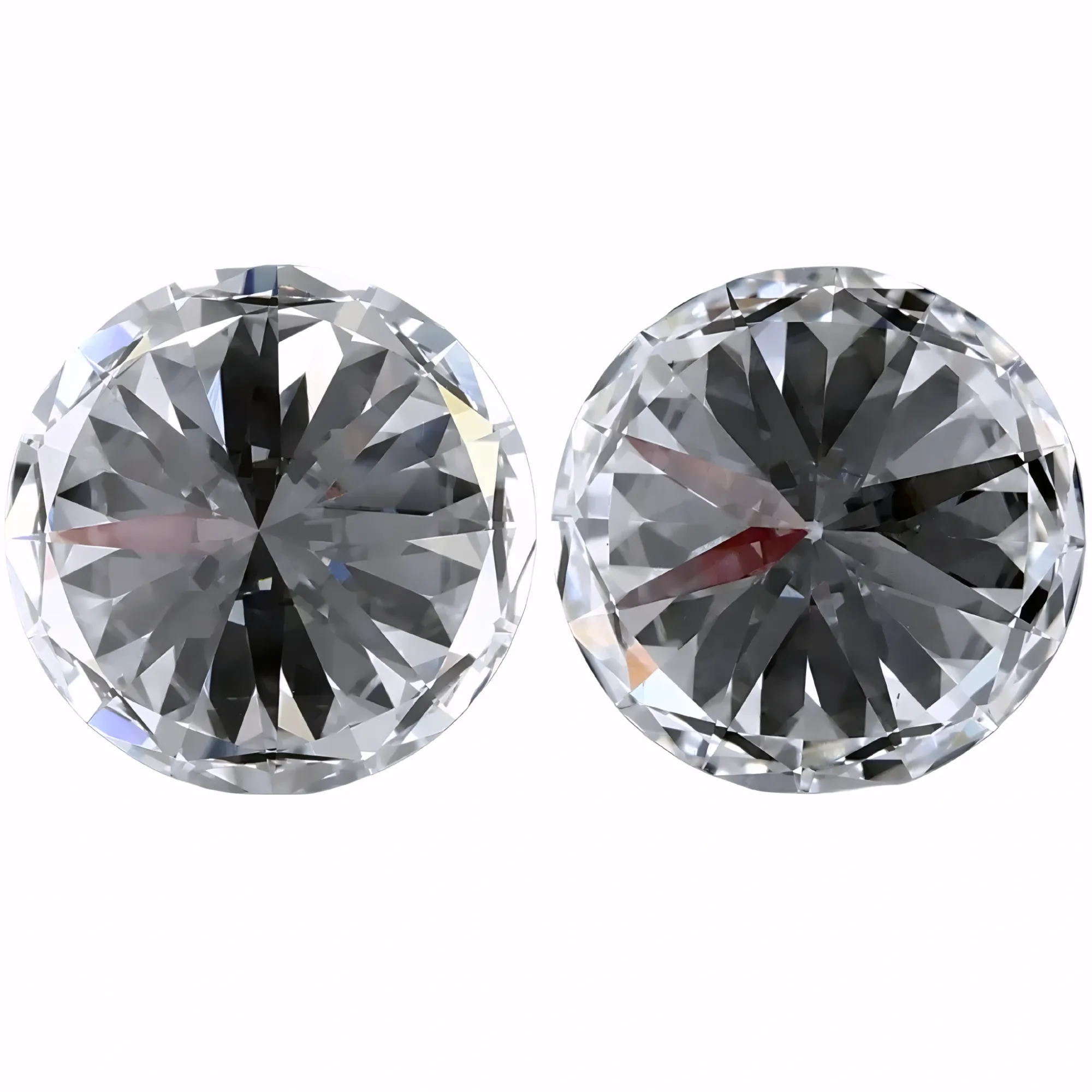 Solitairekart 3+3Carat F Color, VS1 Clarity Combo Lab Grown Diamond For Studs