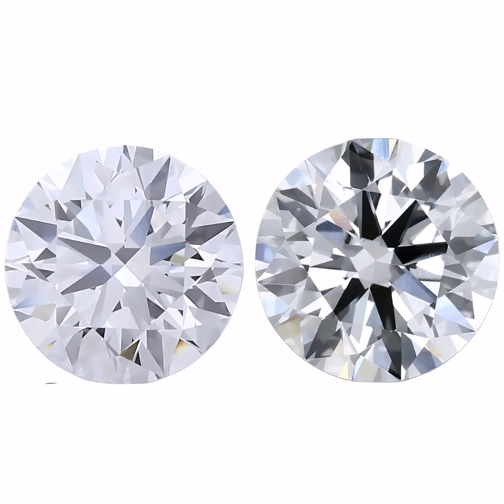 Solitairekart 3+3Carat F Color, VS1 Clarity Combo Lab Grown Diamond For Studs
