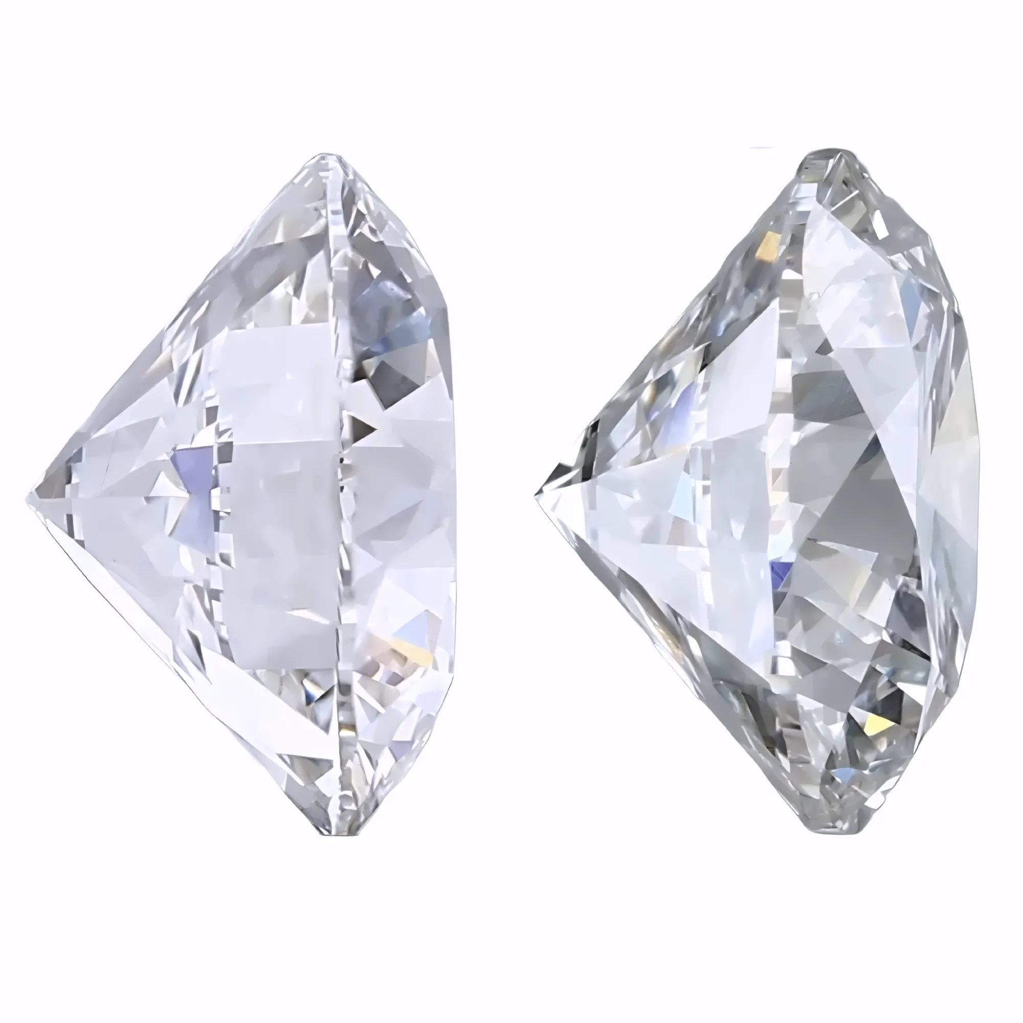 Solitairekart 3+3Carat F Color, VS1 Clarity Combo Lab Grown Diamond For Studs