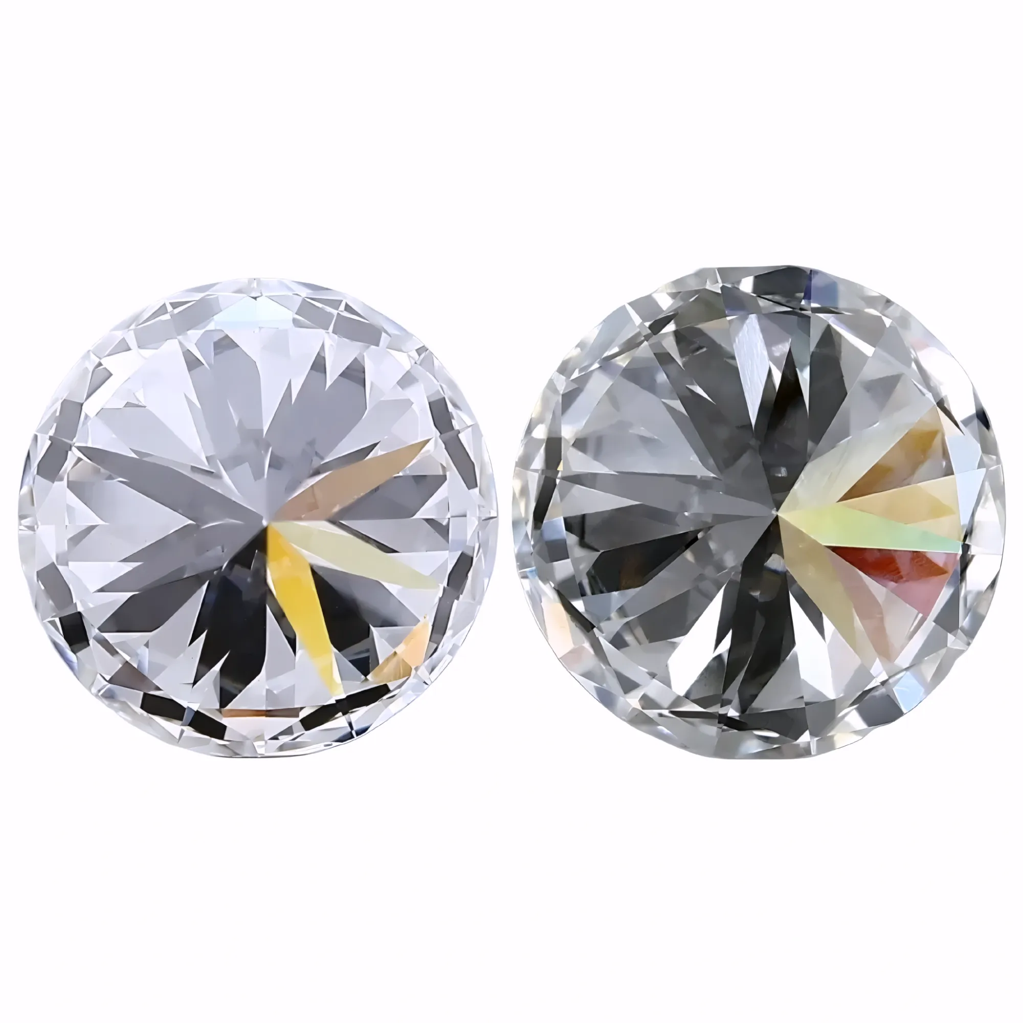 Solitairekart 3+3Carat F Color, VS1 Clarity Combo Lab Grown Diamond For Studs