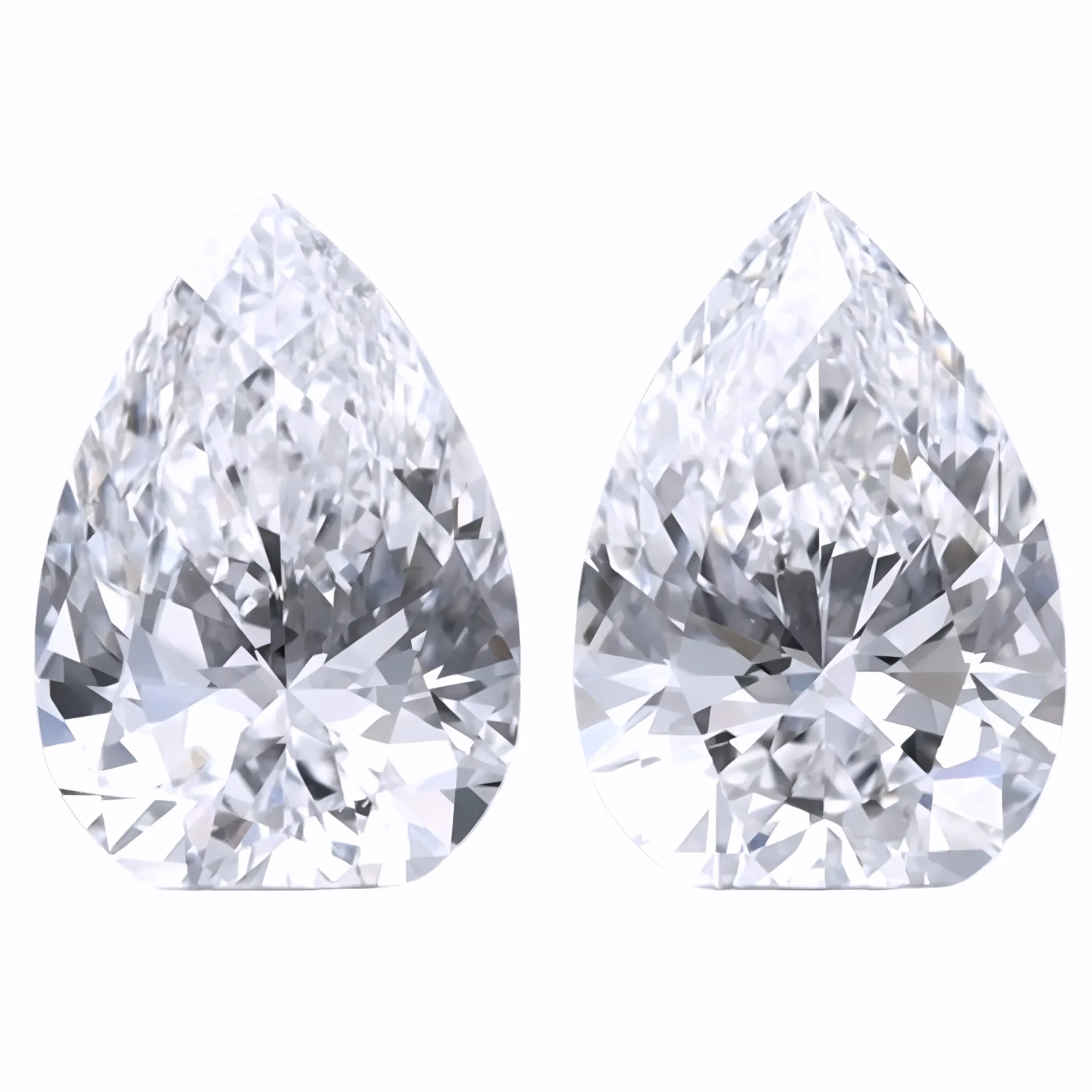 Solitairekart 1+1 Carat D Color, VS1 Clarity Combo Lab Grown Diamond For Studs