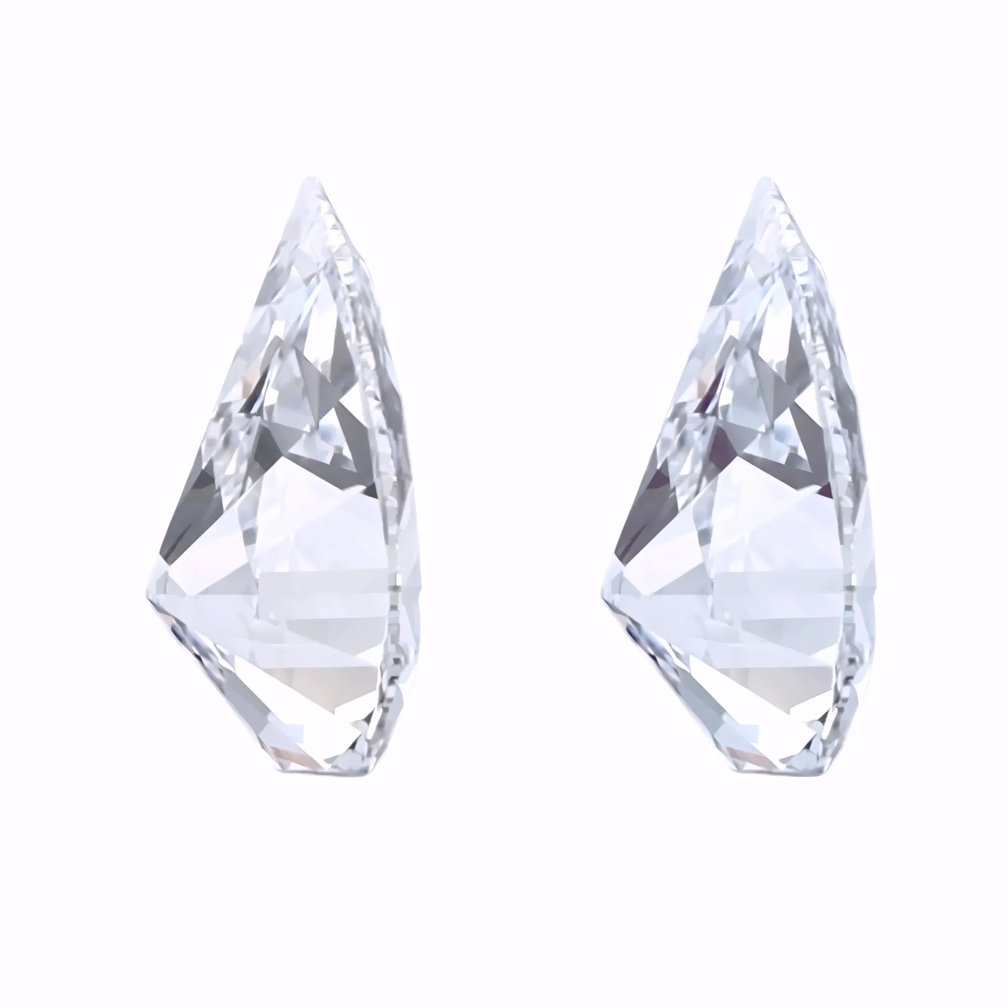 Solitairekart 1+1 Carat D Color, VS1 Clarity Combo Lab Grown Diamond For Studs