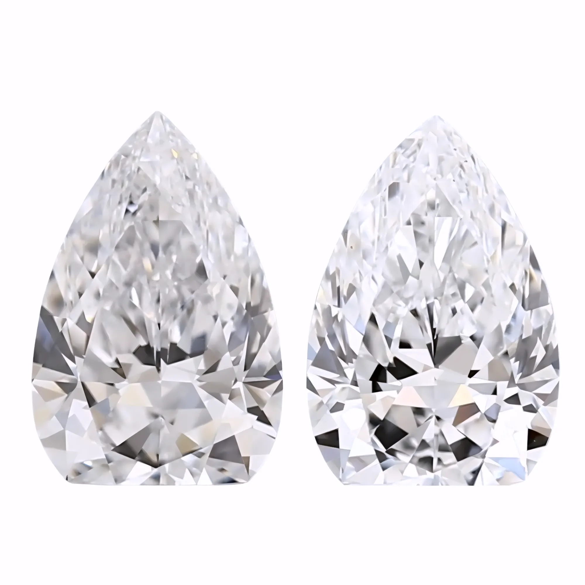 Solitairekart 1+1 Carat D Color, VS1 Clarity Combo Lab Grown Diamond For Studs