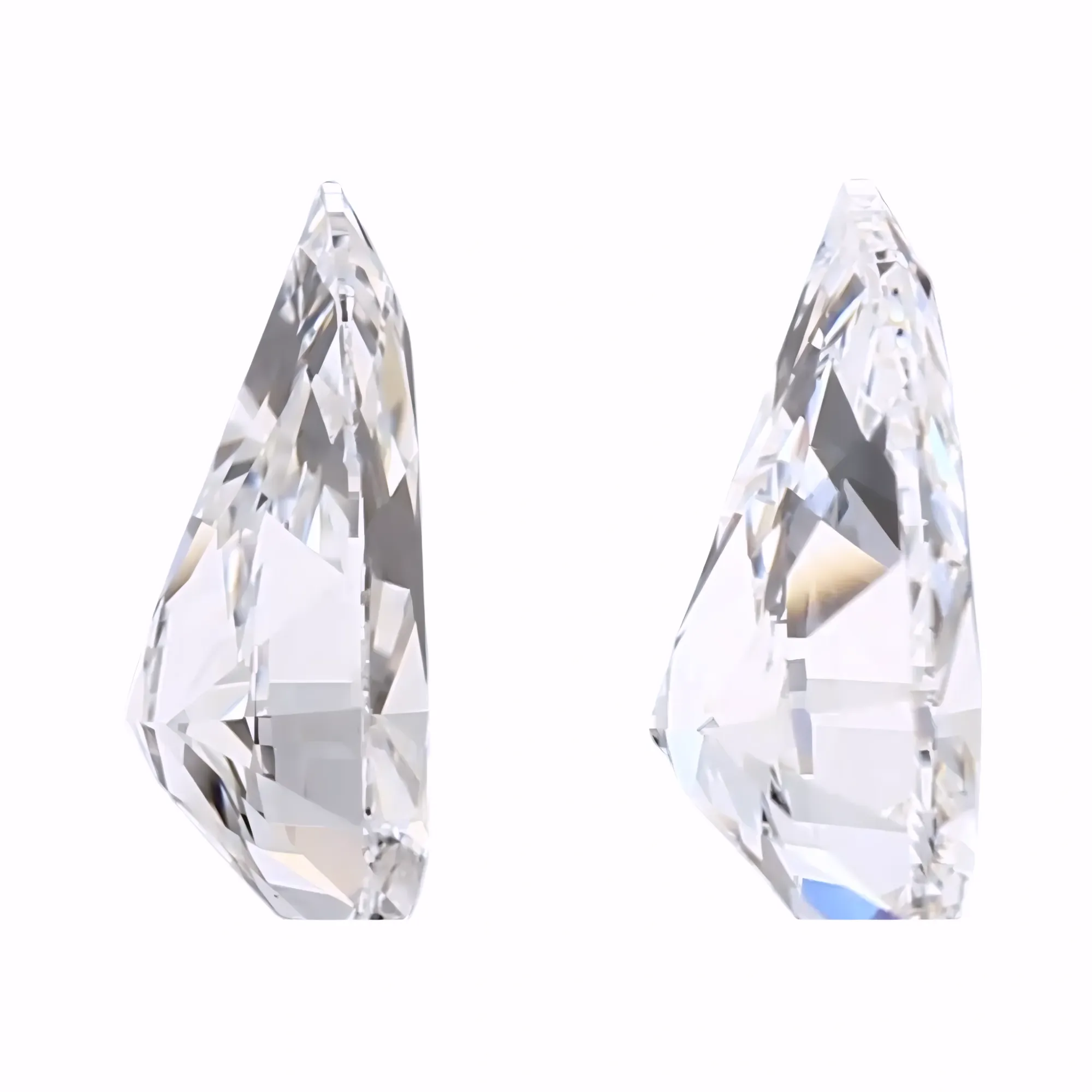 Solitairekart 1+1 Carat D Color, VS1 Clarity Combo Lab Grown Diamond For Studs