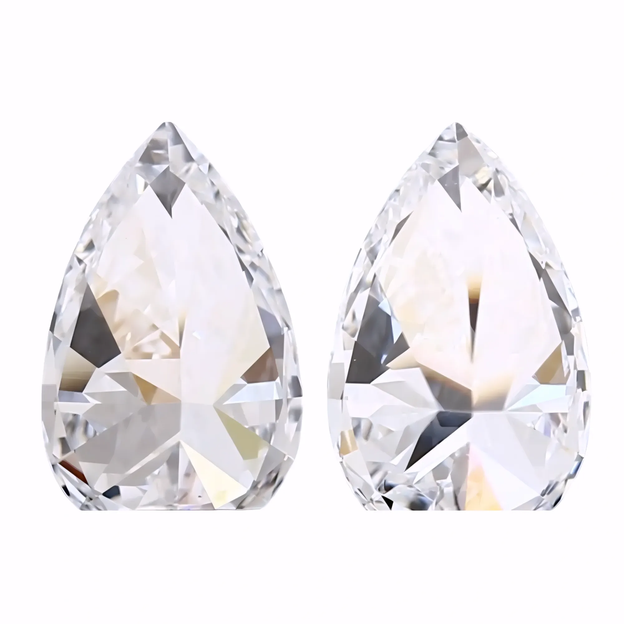 Solitairekart 1+1 Carat D Color, VS1 Clarity Combo Lab Grown Diamond For Studs