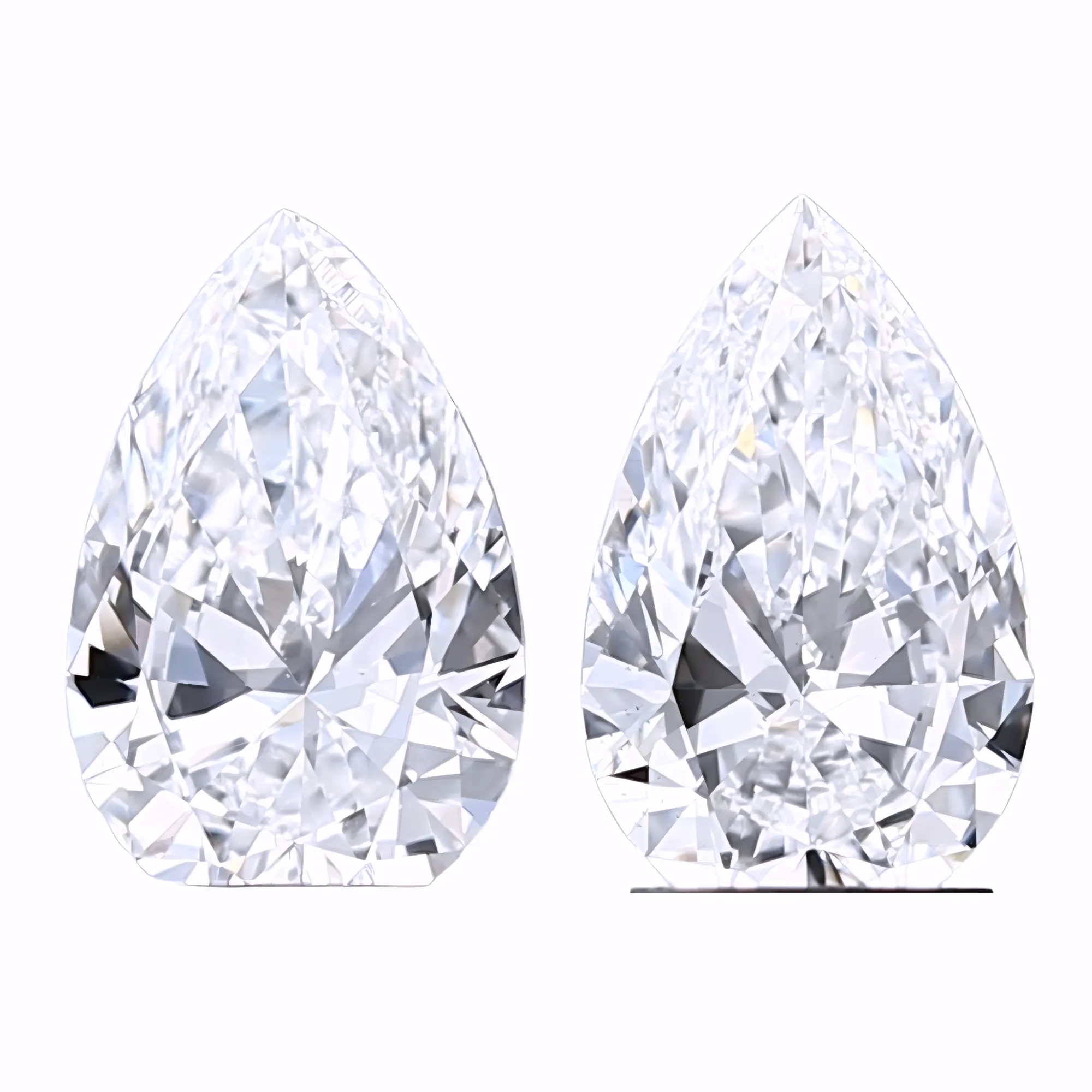 Solitairekart 1+1 Carat D Color, VS1 Clarity Combo Lab Grown Diamond For Studs