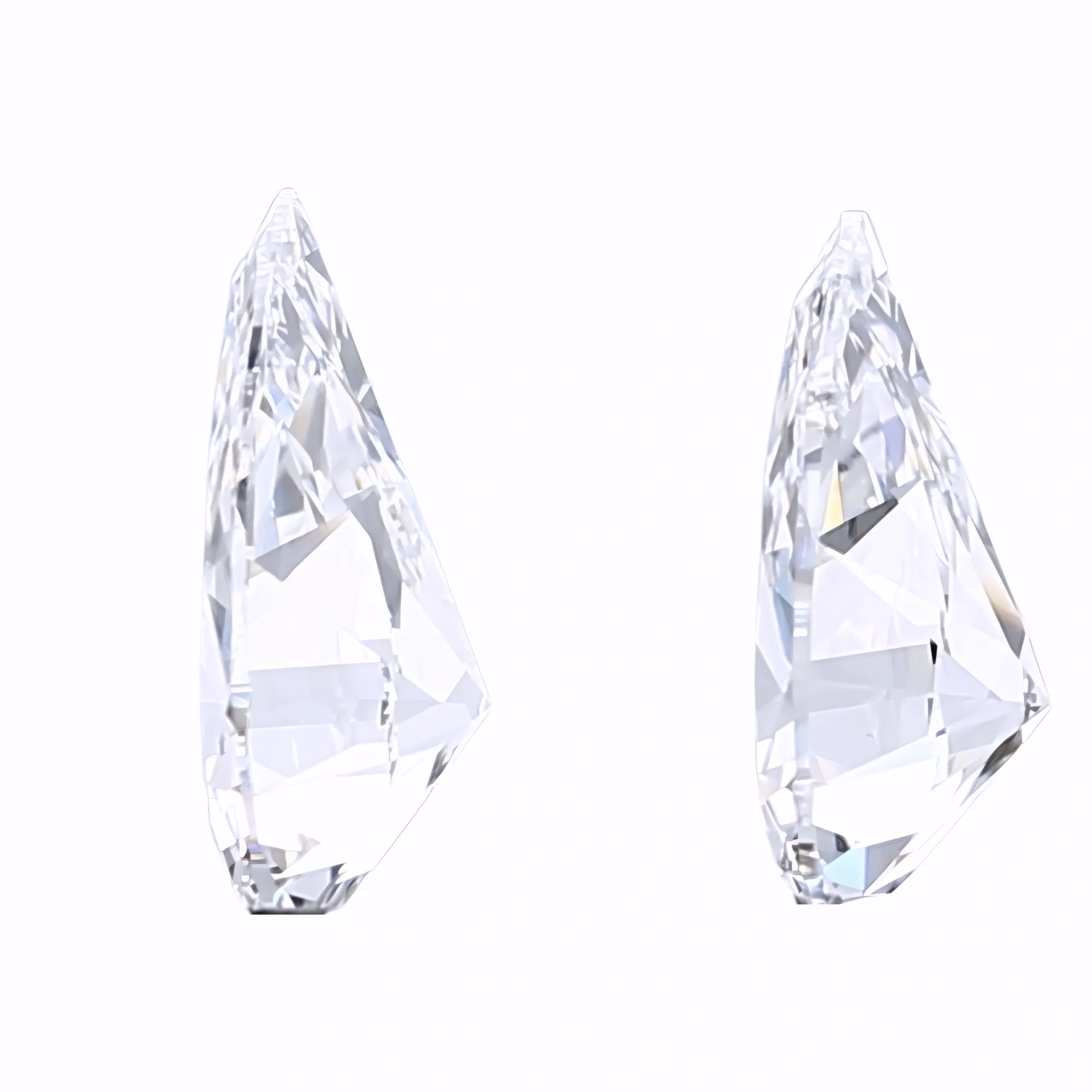 Solitairekart 1+1 Carat D Color, VS1 Clarity Combo Lab Grown Diamond For Studs