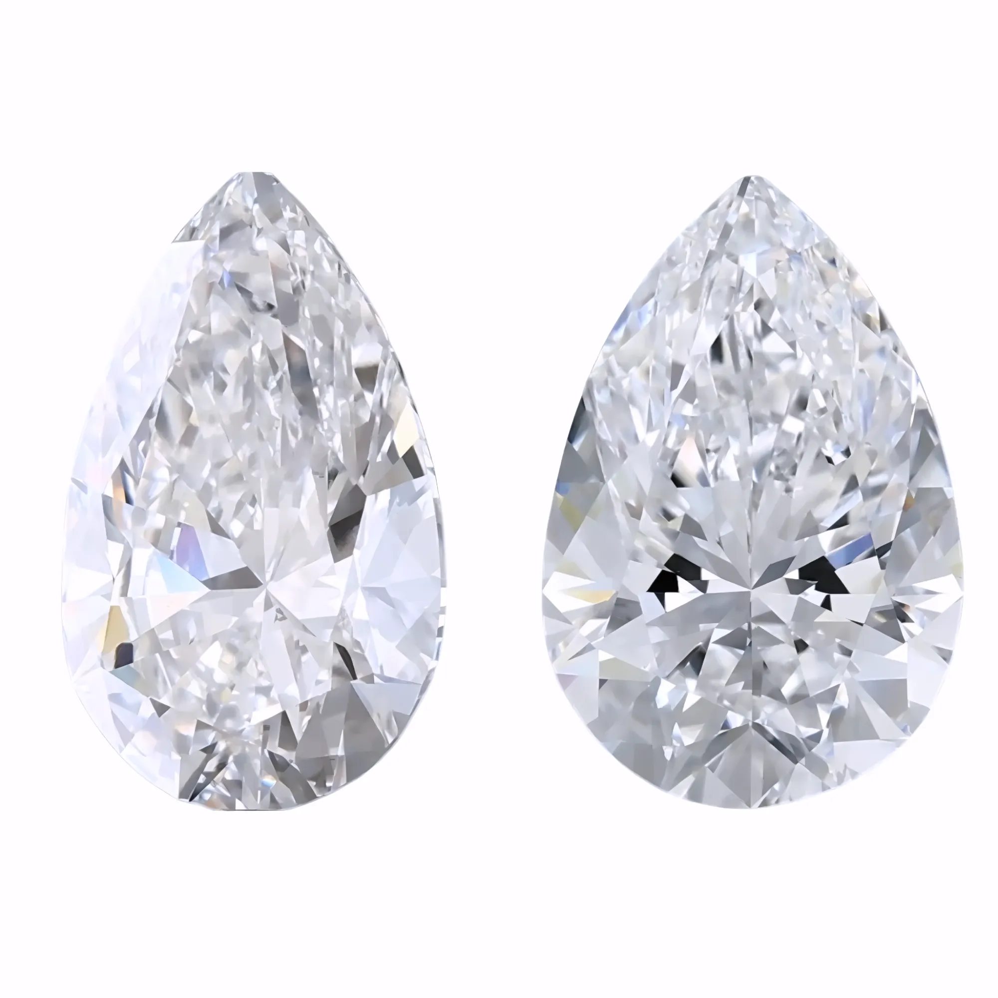 Solitairekart 2+2 Carat D Color, VS1 Clarity Combo Lab Grown Diamond For Studs