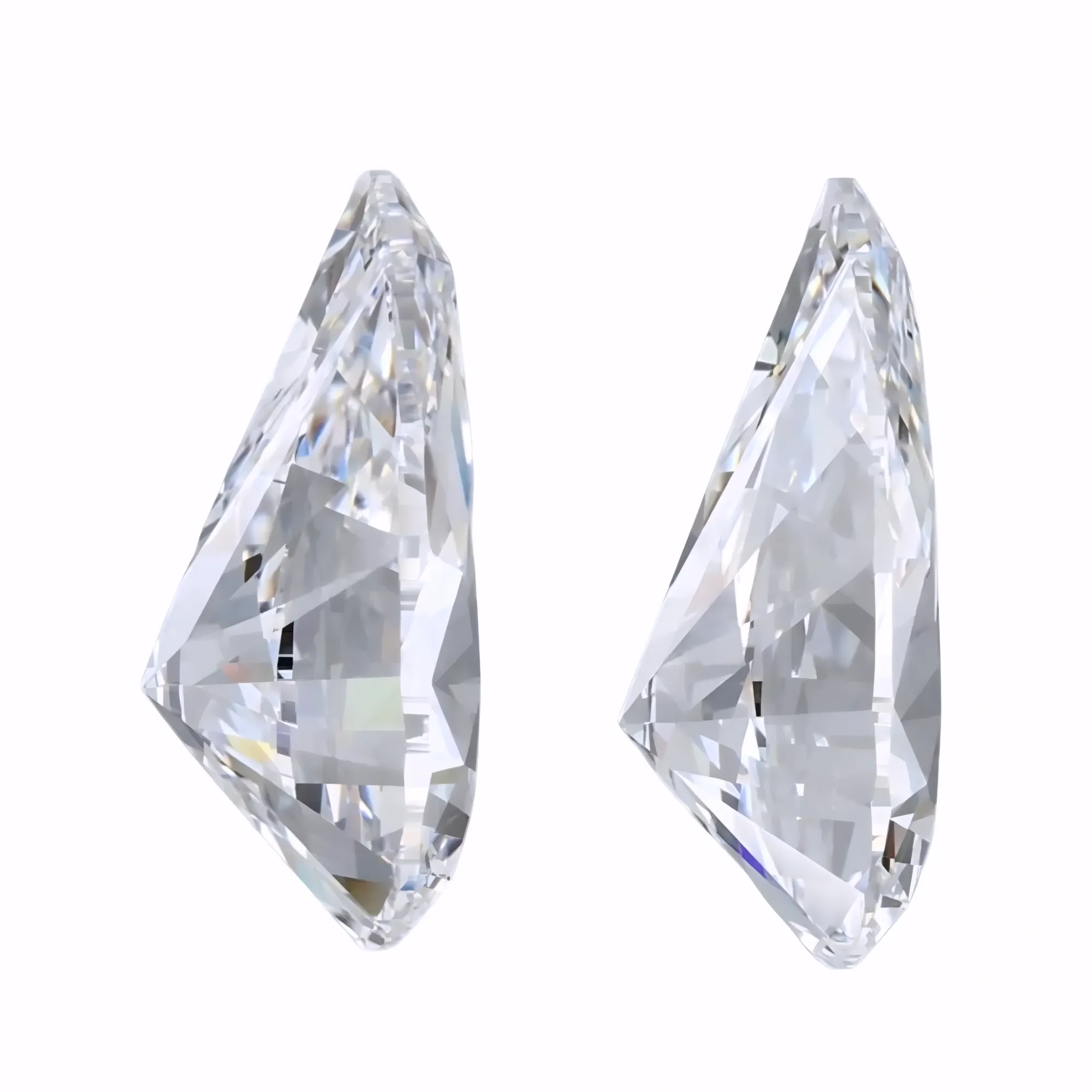 Solitairekart 2+2 Carat D Color, VS1 Clarity Combo Lab Grown Diamond For Studs