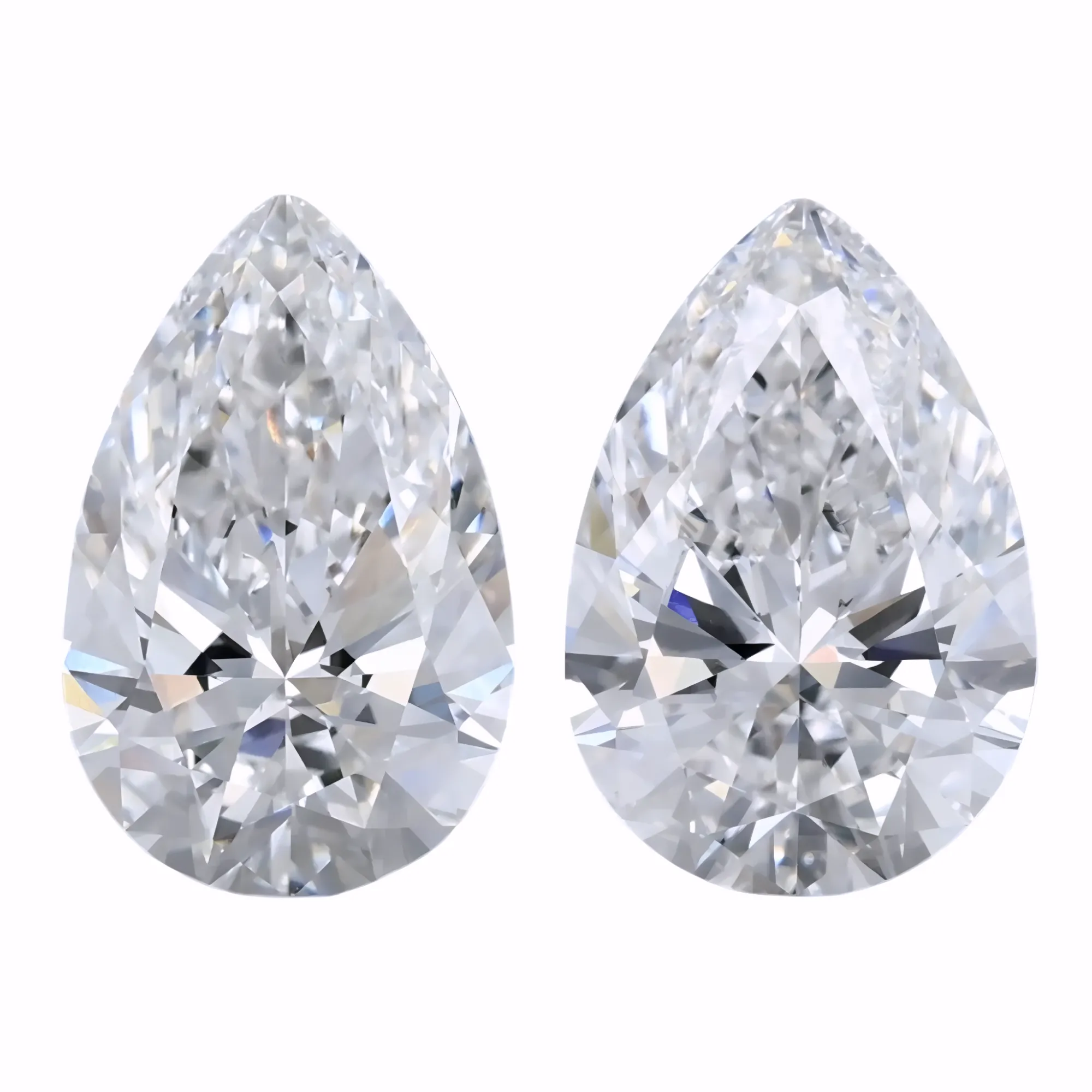 Solitairekart 2+2 Carat D Color, VS1 Clarity Combo Lab Grown Diamond For Studs