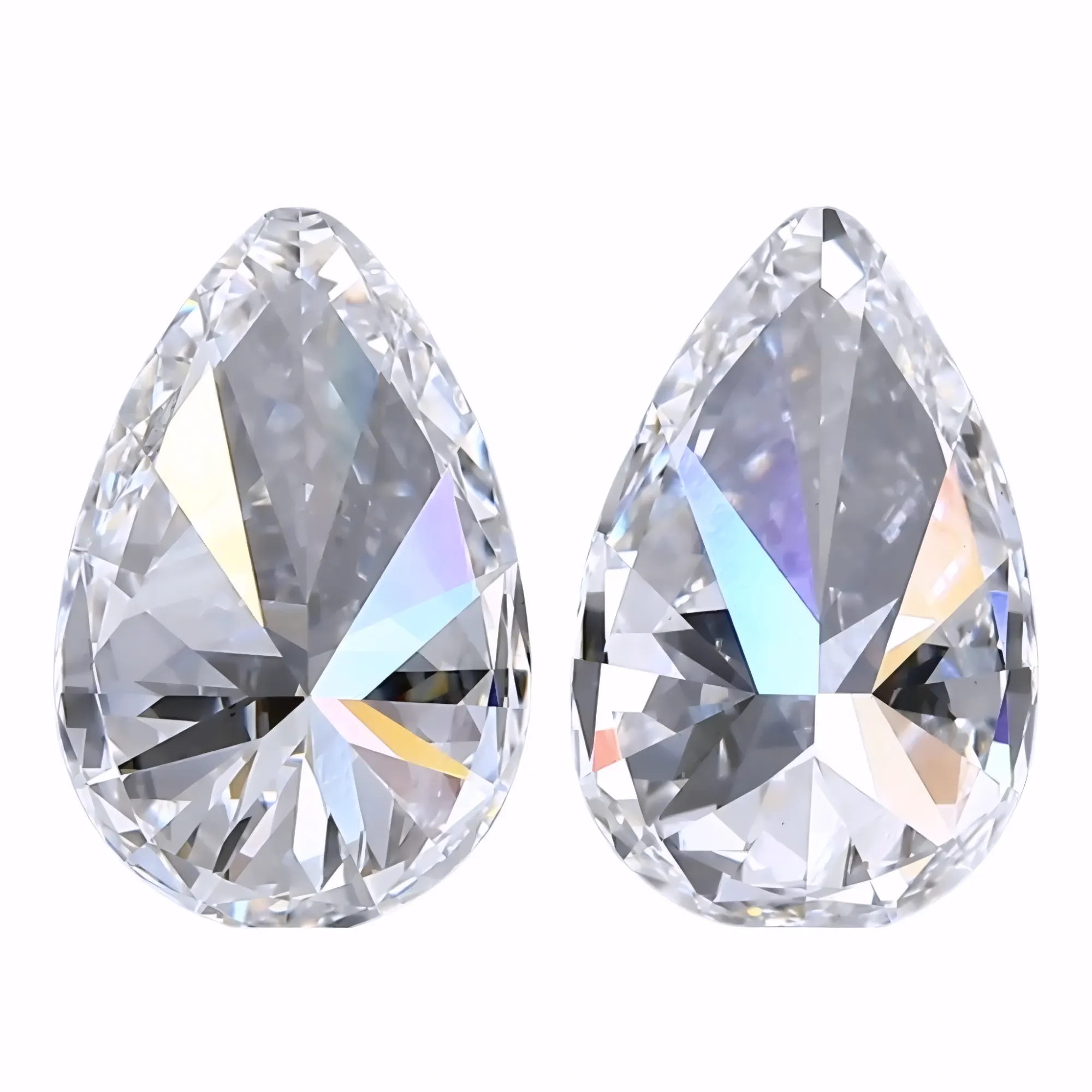Solitairekart 2+2 Carat D Color, VS1 Clarity Combo Lab Grown Diamond For Studs