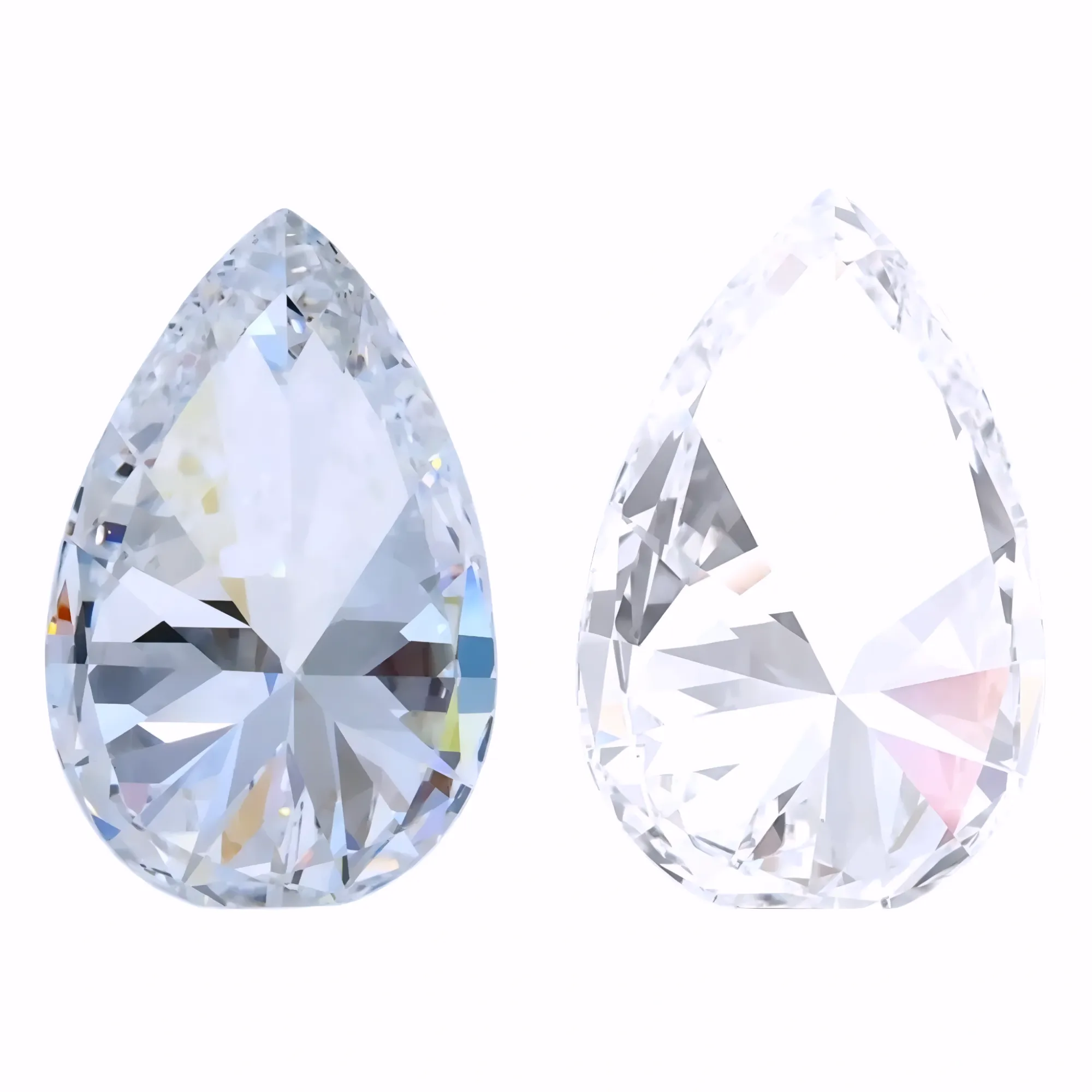 Solitairekart 2+2 Carat D Color, VS1 Clarity Combo Lab Grown Diamond For Studs