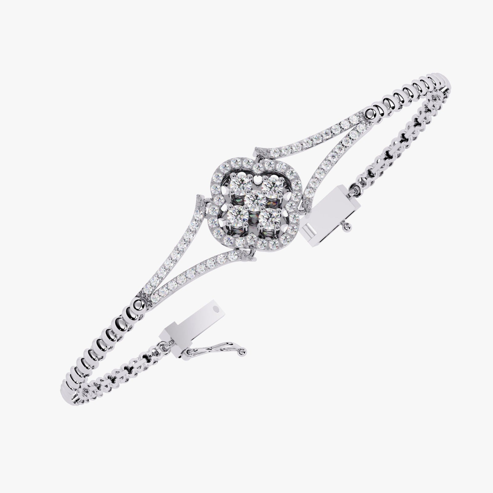 Solitairekart 0.5ct Lab Grown Diamond Bracelet