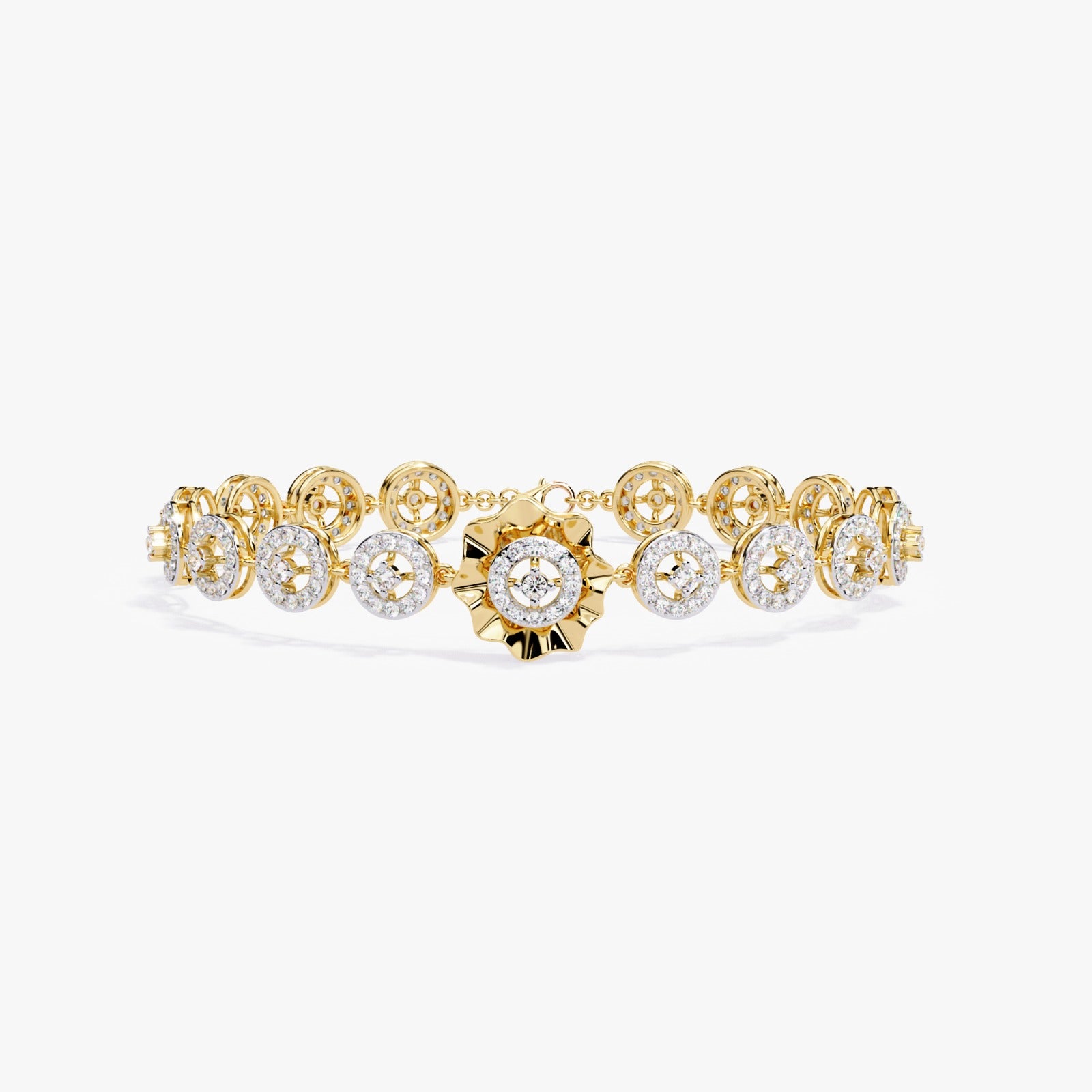 Solitairekart 2.16ct Lab Grown Diamond Bracelet
