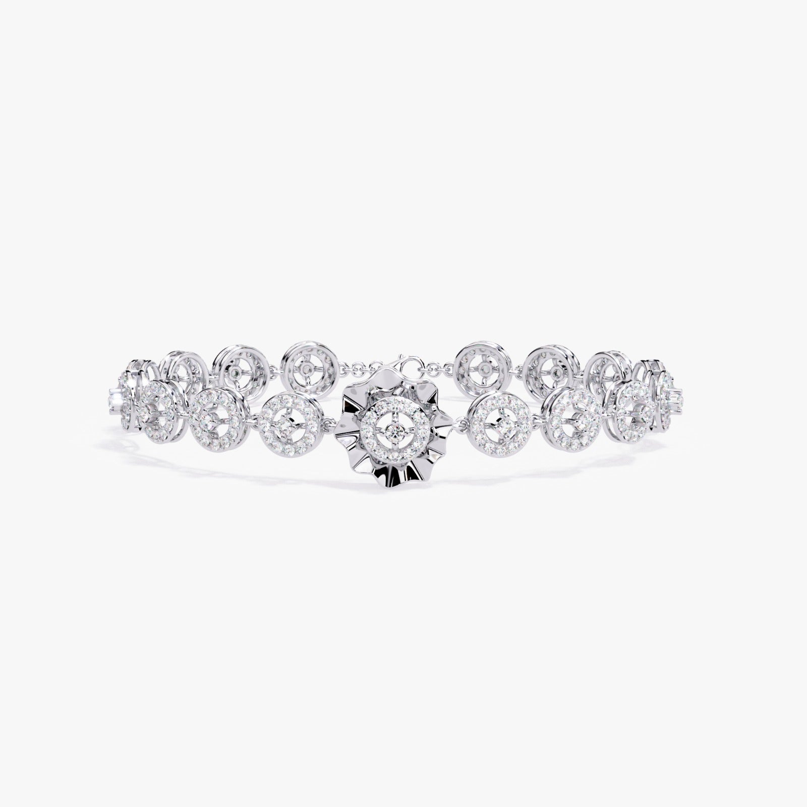 Solitairekart 2.16ct Lab Grown Diamond Bracelet