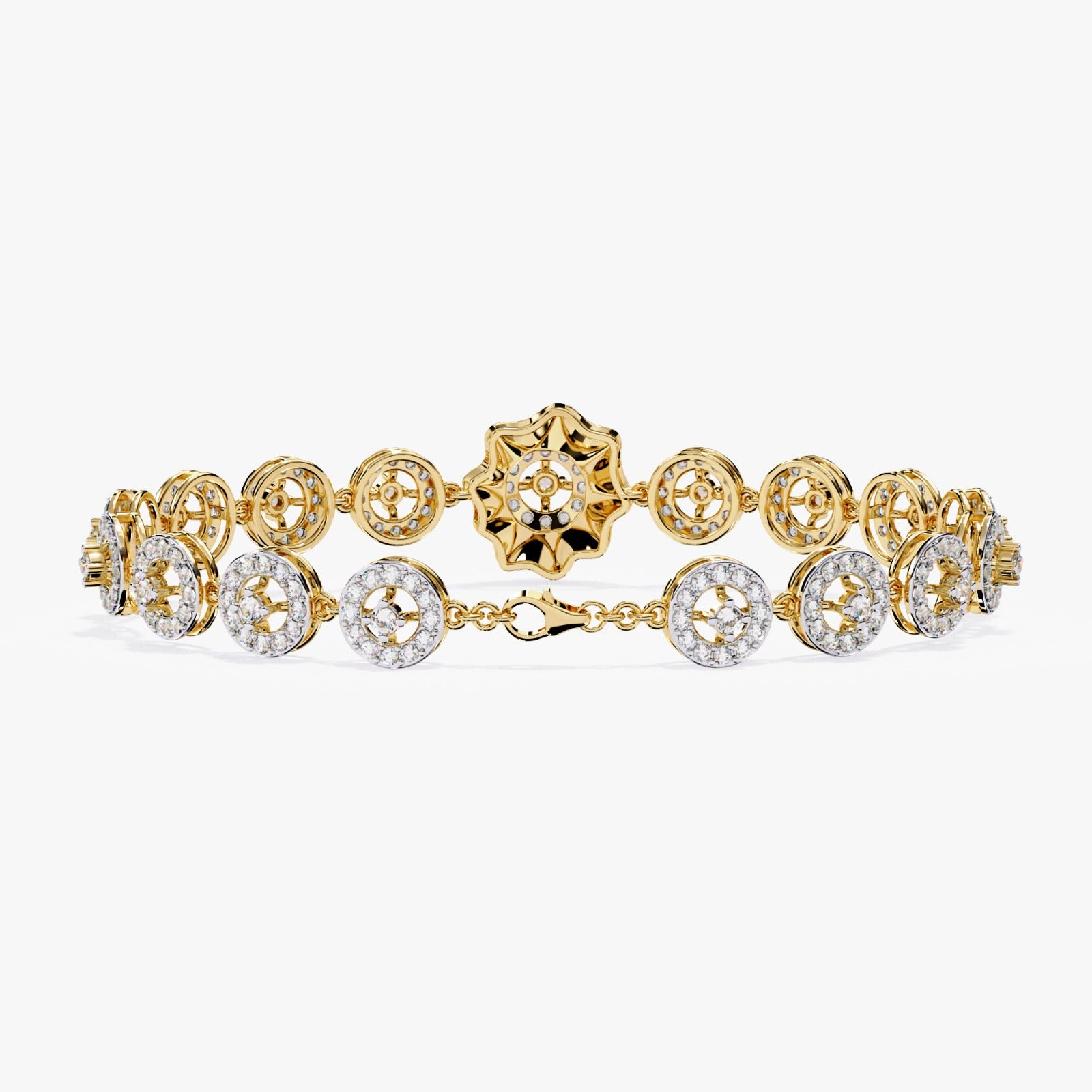 Solitairekart 2.16ct Lab Grown Diamond Bracelet