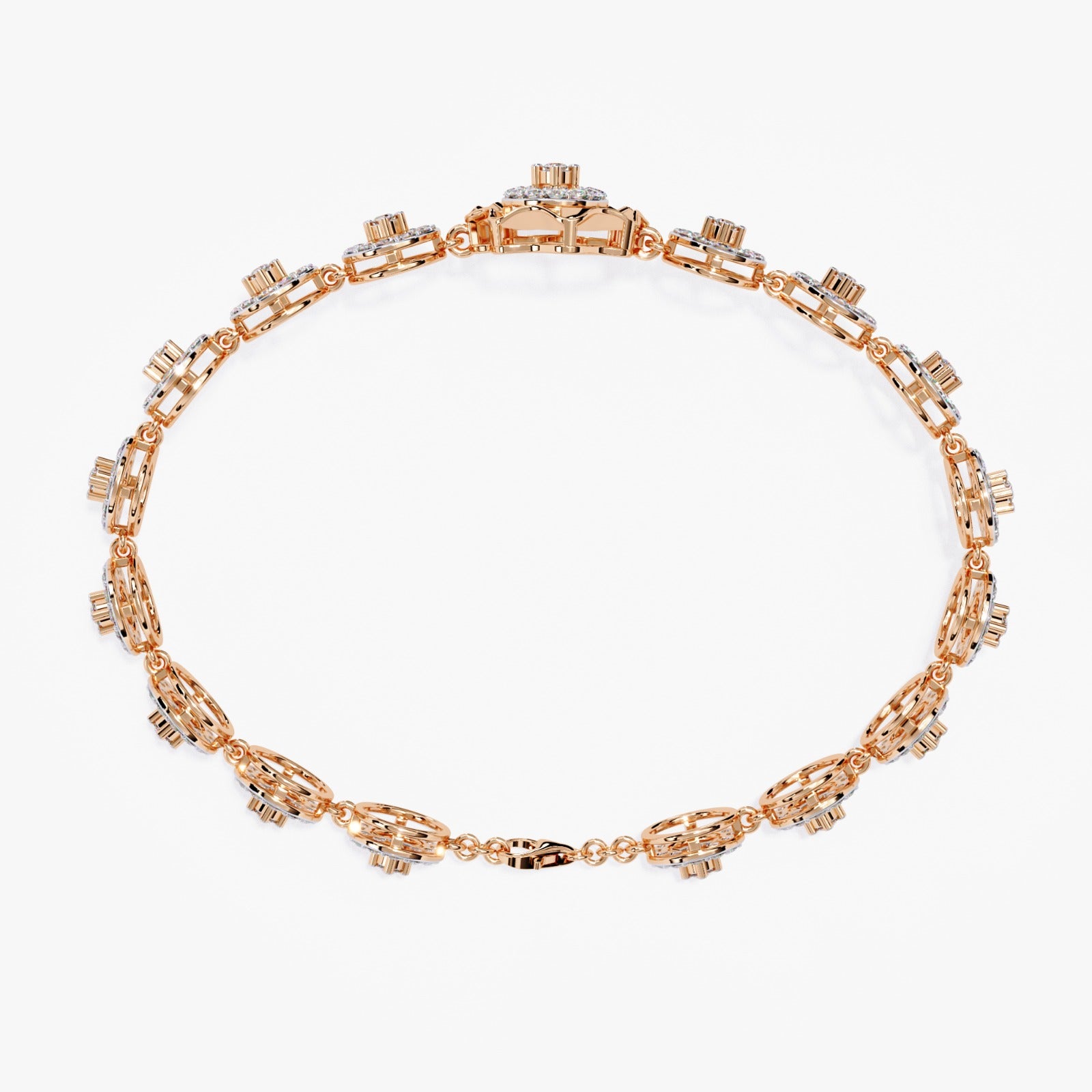 Solitairekart 2.16ct Lab Grown Diamond Bracelet