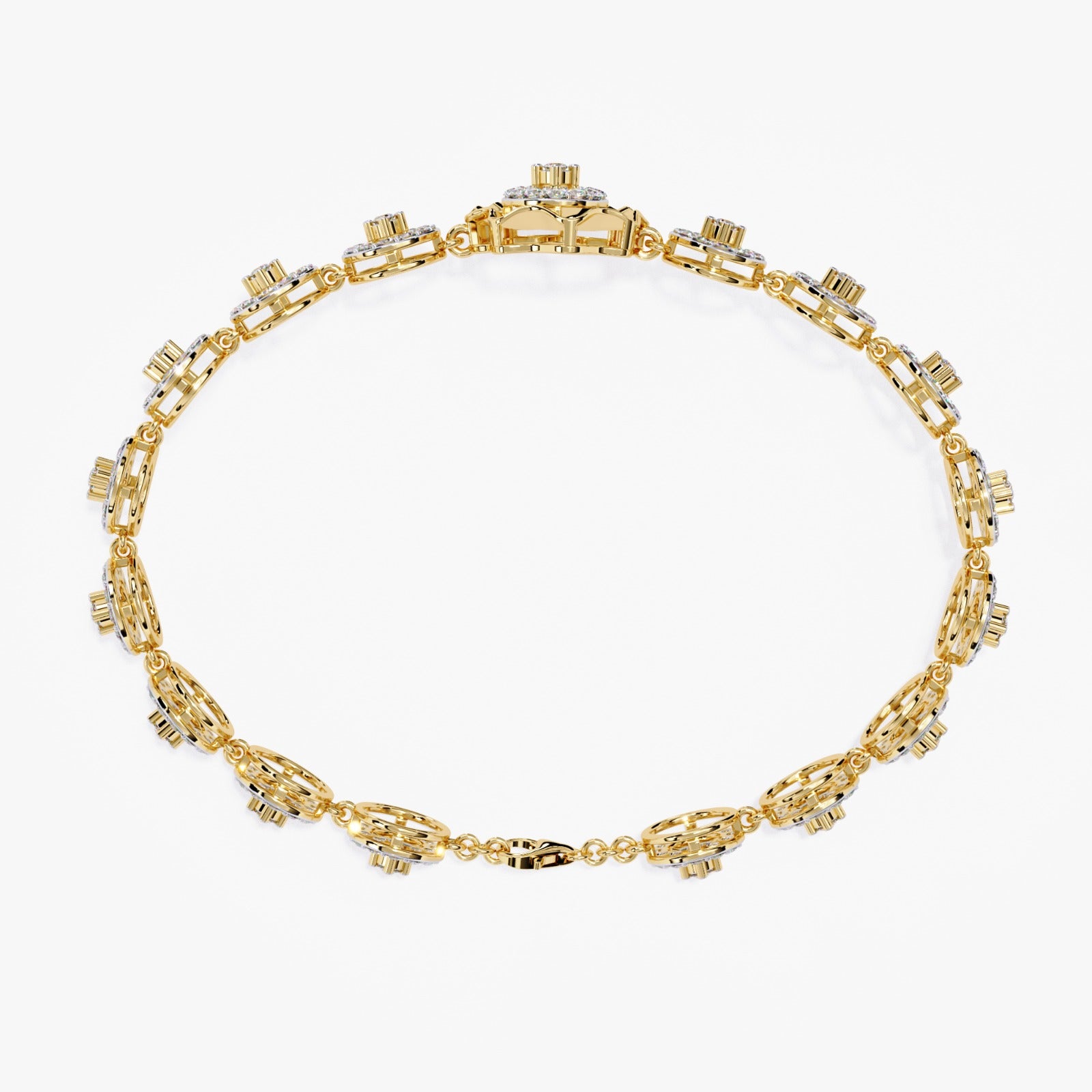 Solitairekart 2.16ct Lab Grown Diamond Bracelet