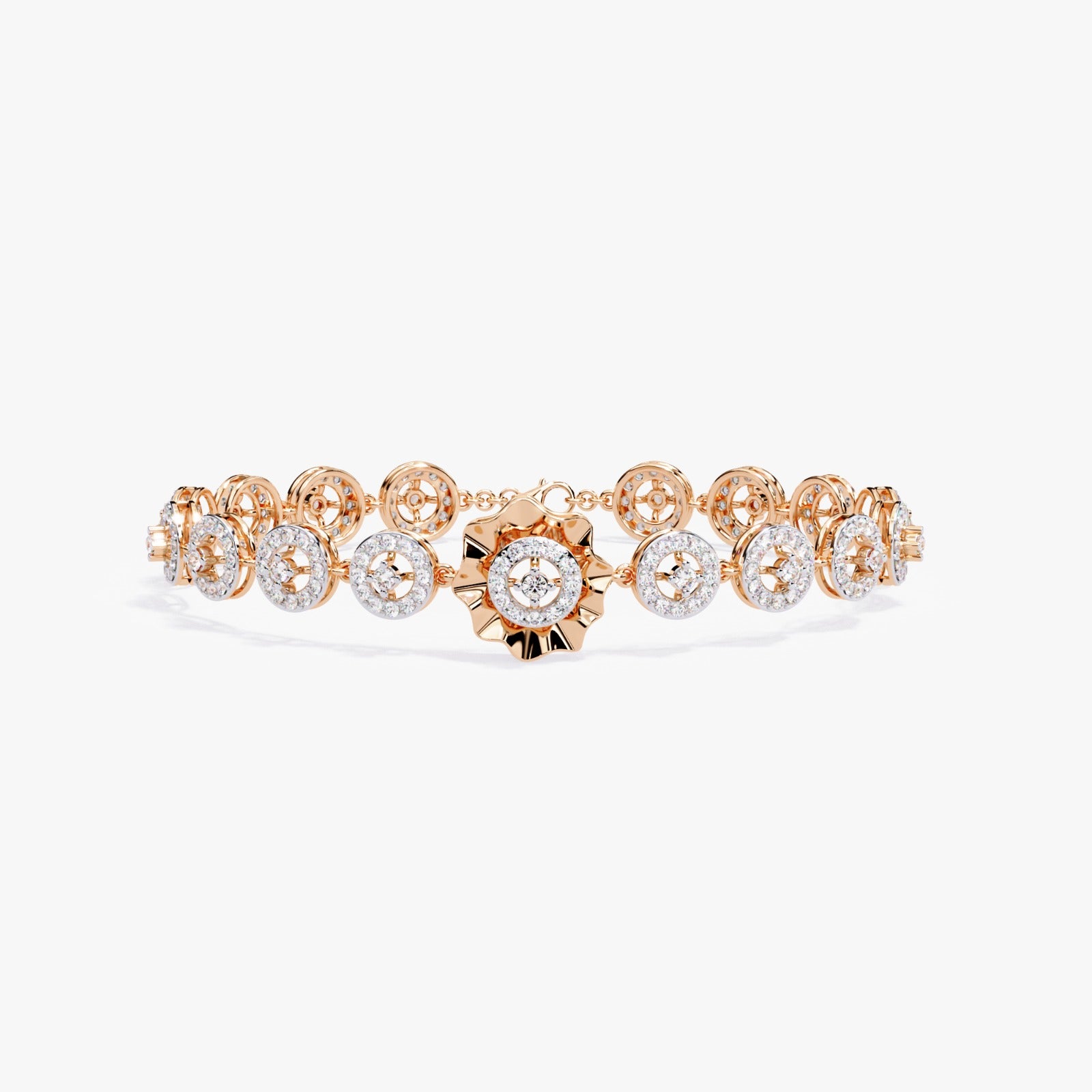 Solitairekart 2.16ct Lab Grown Diamond Bracelet