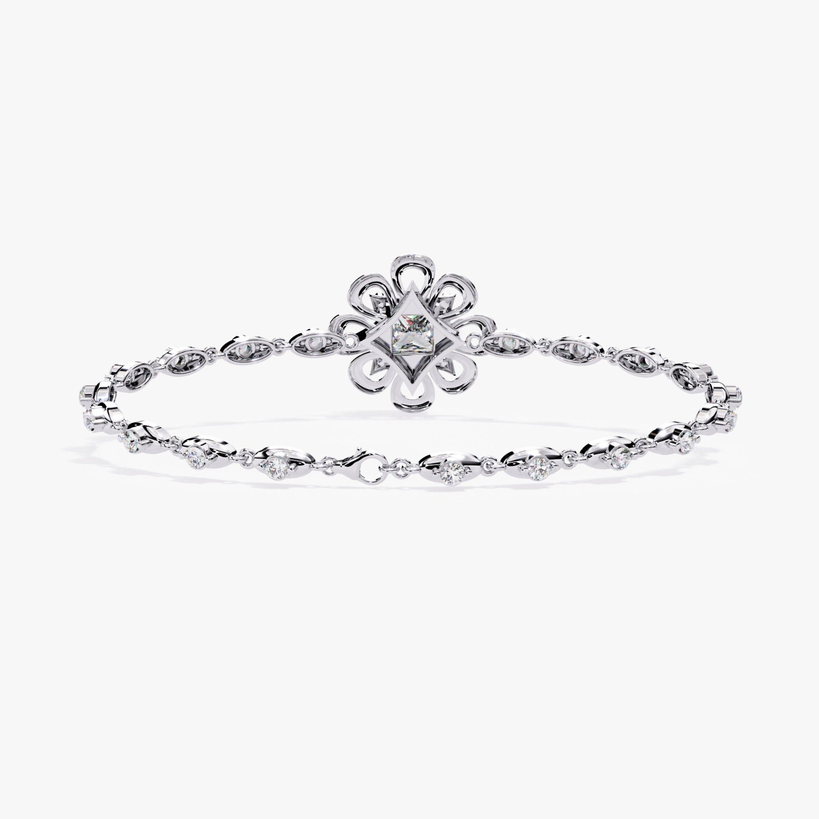 Solitairekart 2.11ct Lab Grown Diamond Bracelet