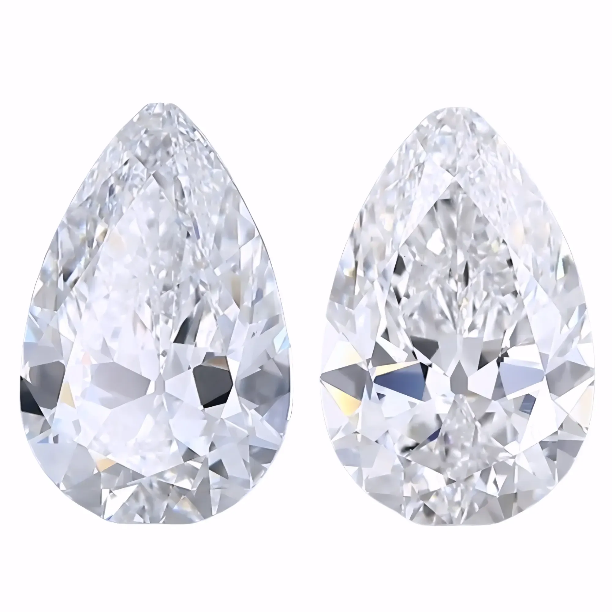 Solitairekart 2+2 Carat E Color, VS1 Clarity Combo Lab Grown Diamond For Studs