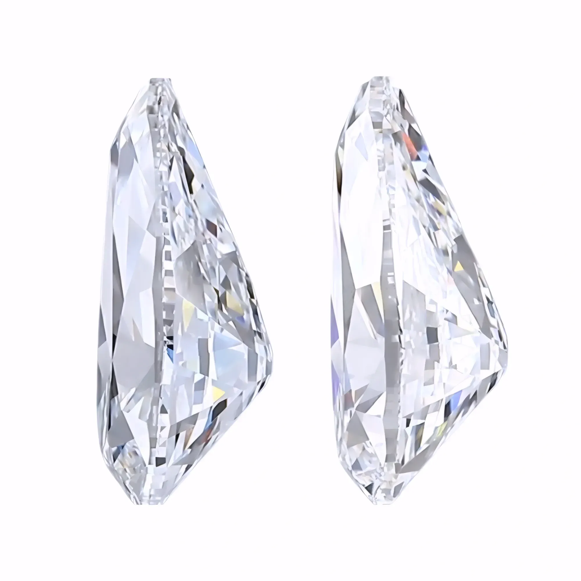 Solitairekart 2+2 Carat E Color, VS1 Clarity Combo Lab Grown Diamond For Studs