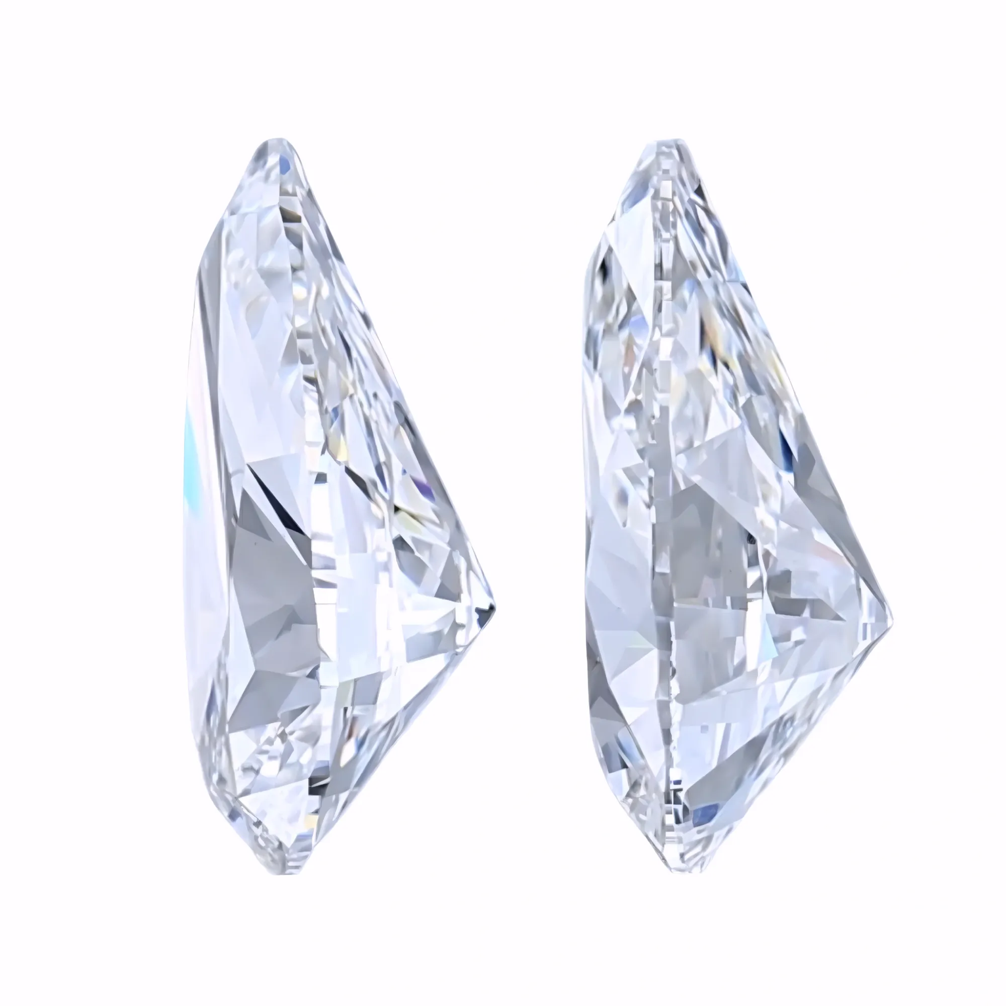 Solitairekart 2+2 Carat E Color, VS1 Clarity Combo Lab Grown Diamond For Studs