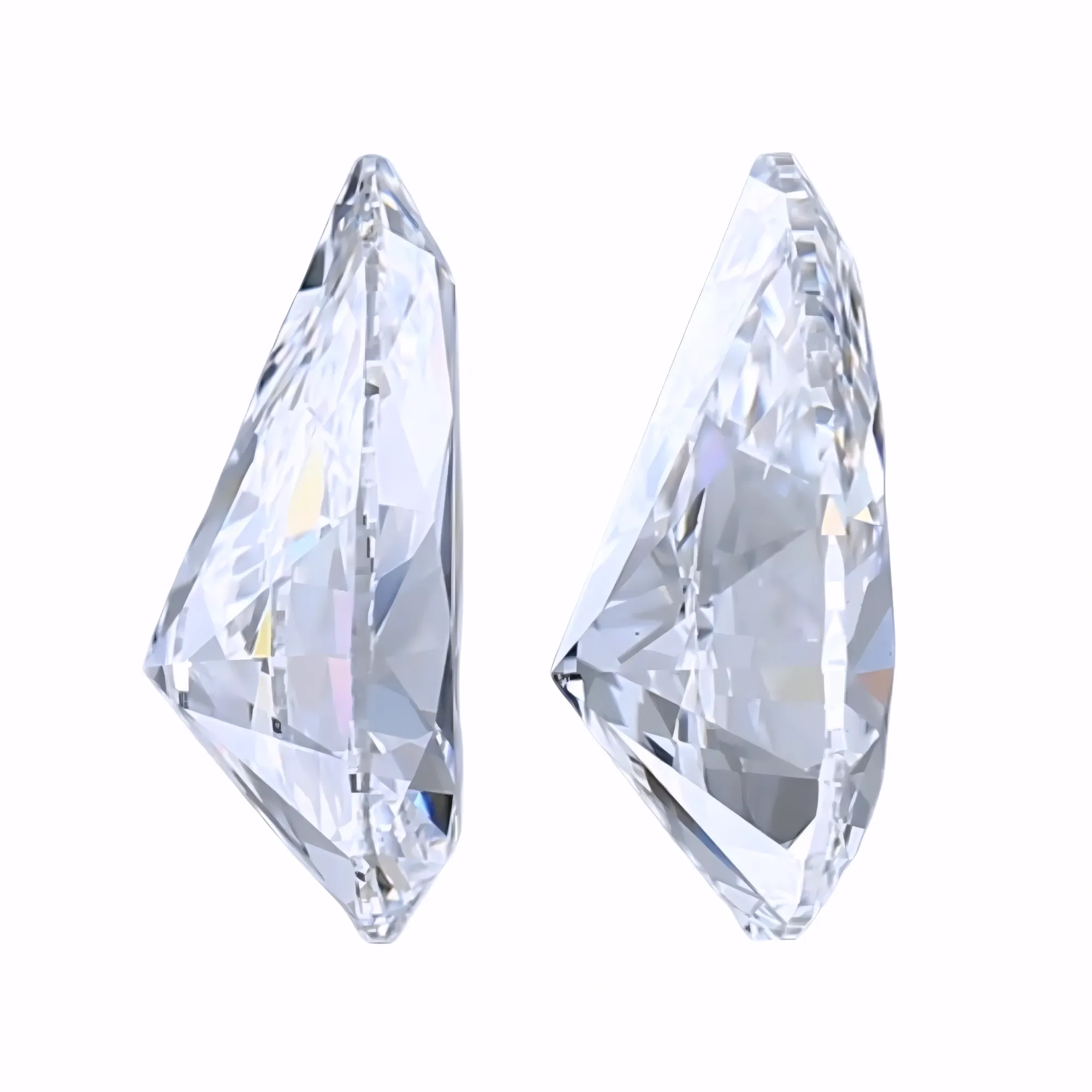 Solitairekart 2+2 Carat E Color, VS1 Clarity Combo Lab Grown Diamond For Studs
