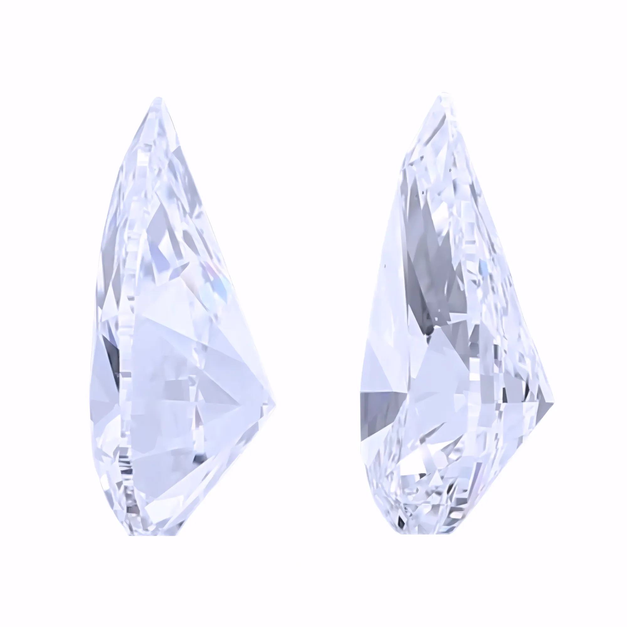 Solitairekart 2+2 Carat E Color, VS1 Clarity Combo Lab Grown Diamond For Studs